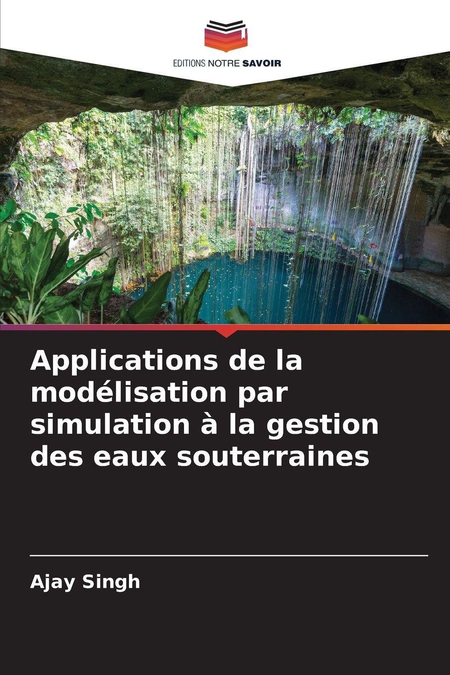 Vorderes Coverbild Applications de la modélisation par simulation à la gestion des eaux souterraines
