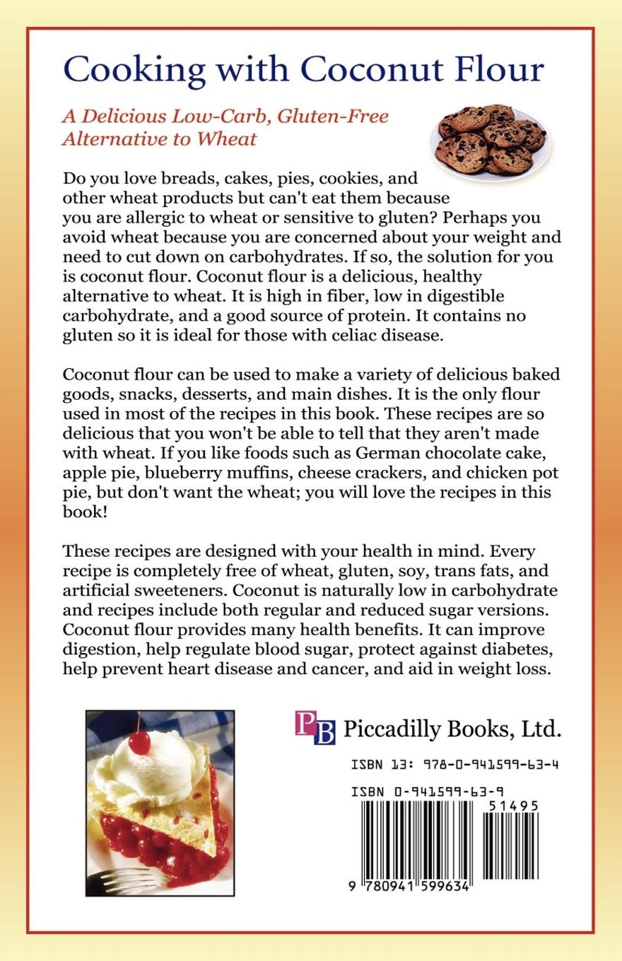 Rückseitencover Cooking with Coconut Flour