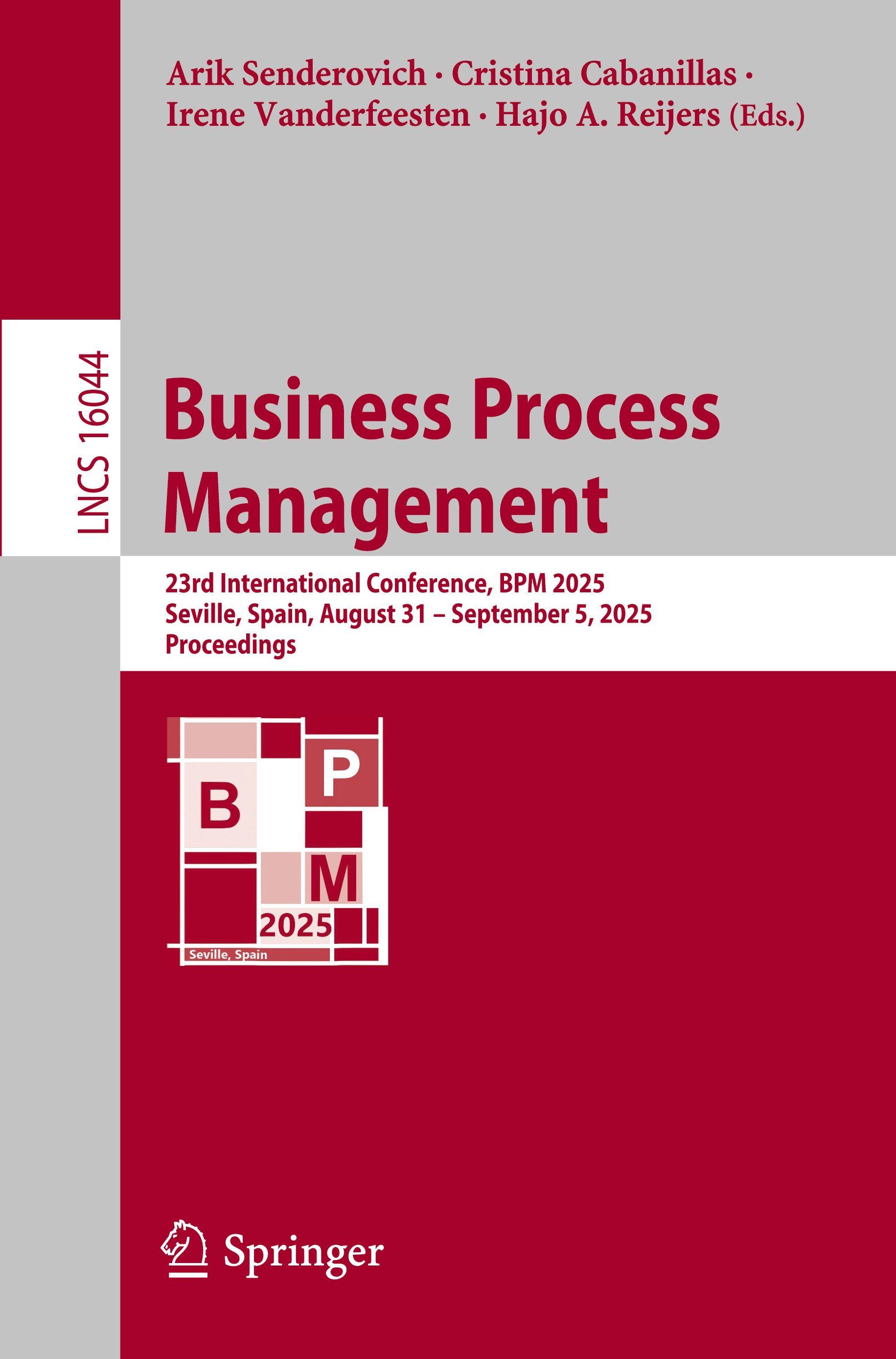 Vorderes Coverbild Business Process Management