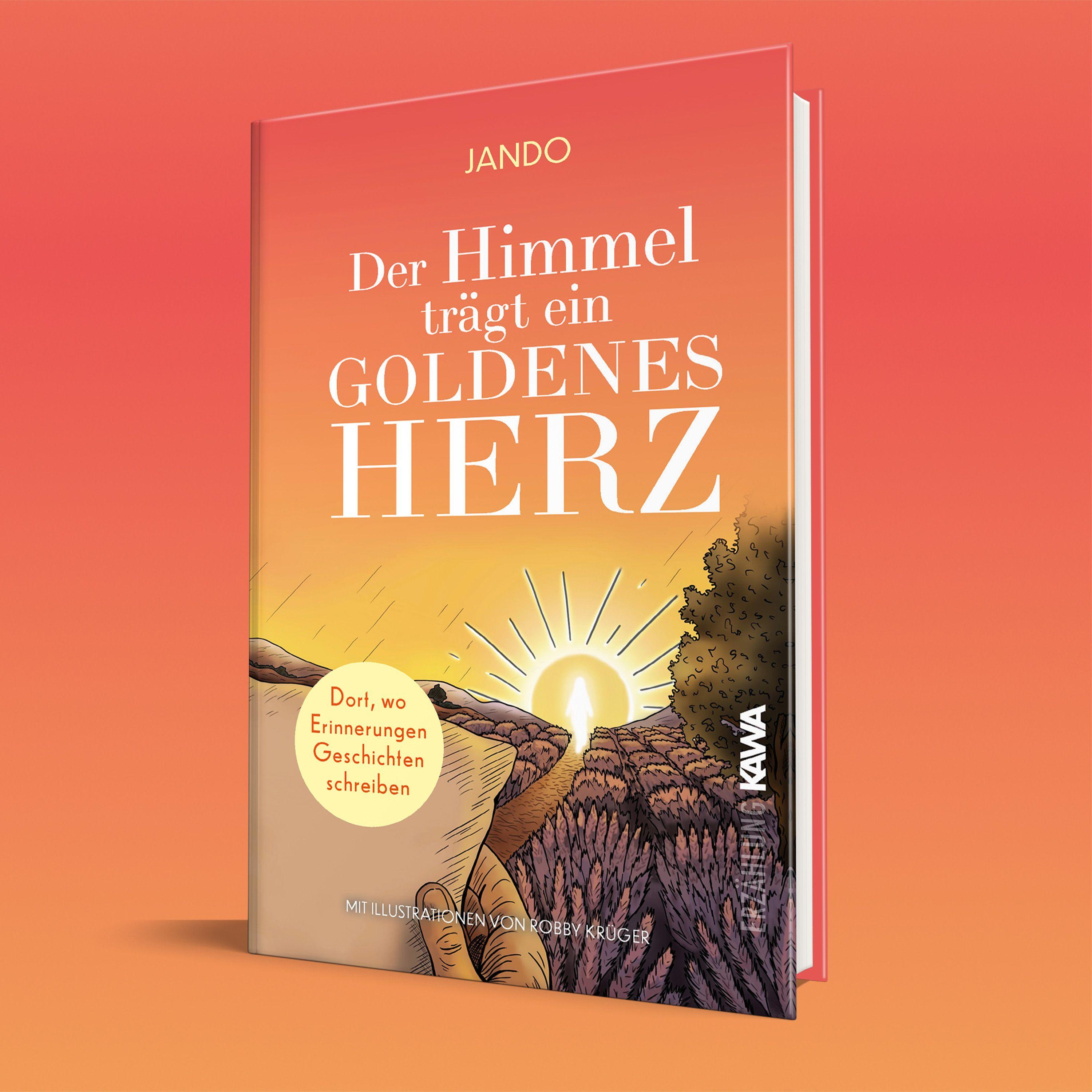 Beispielinhalt (Bild) Der Himmel trägt ein goldenes Herz