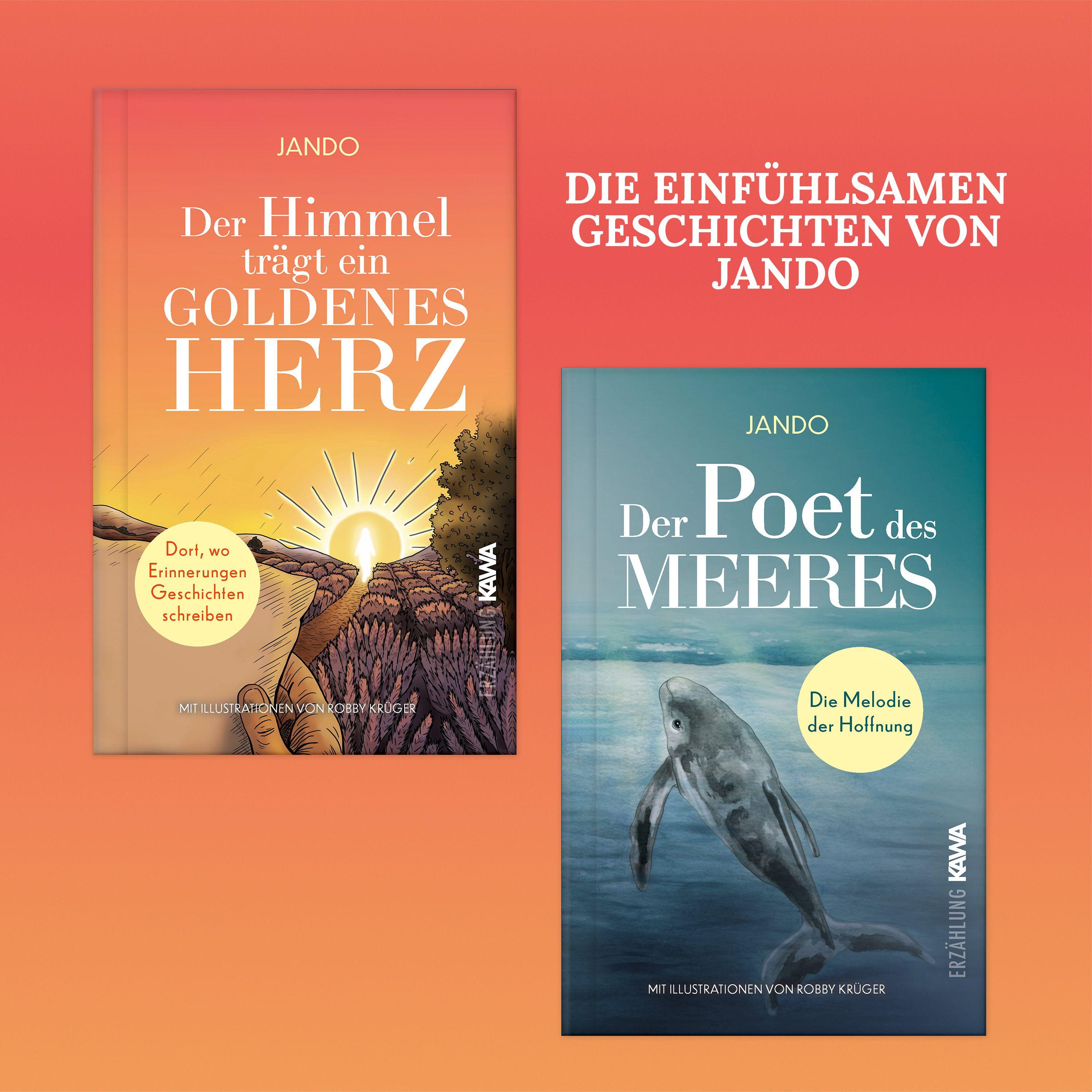 Beispielinhalt (Bild) Der Himmel trägt ein goldenes Herz