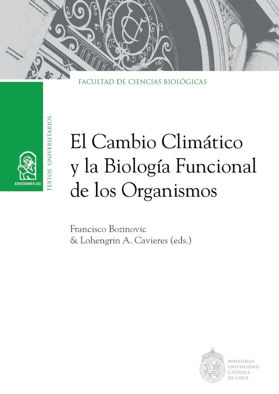 Vorderes Coverbild El cambio climático y la biología funcional de los organismos