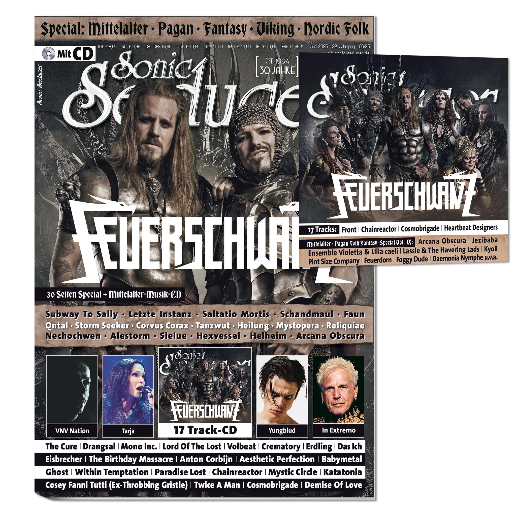 Vorderes Coverbild Sonic Seducer 06/2025