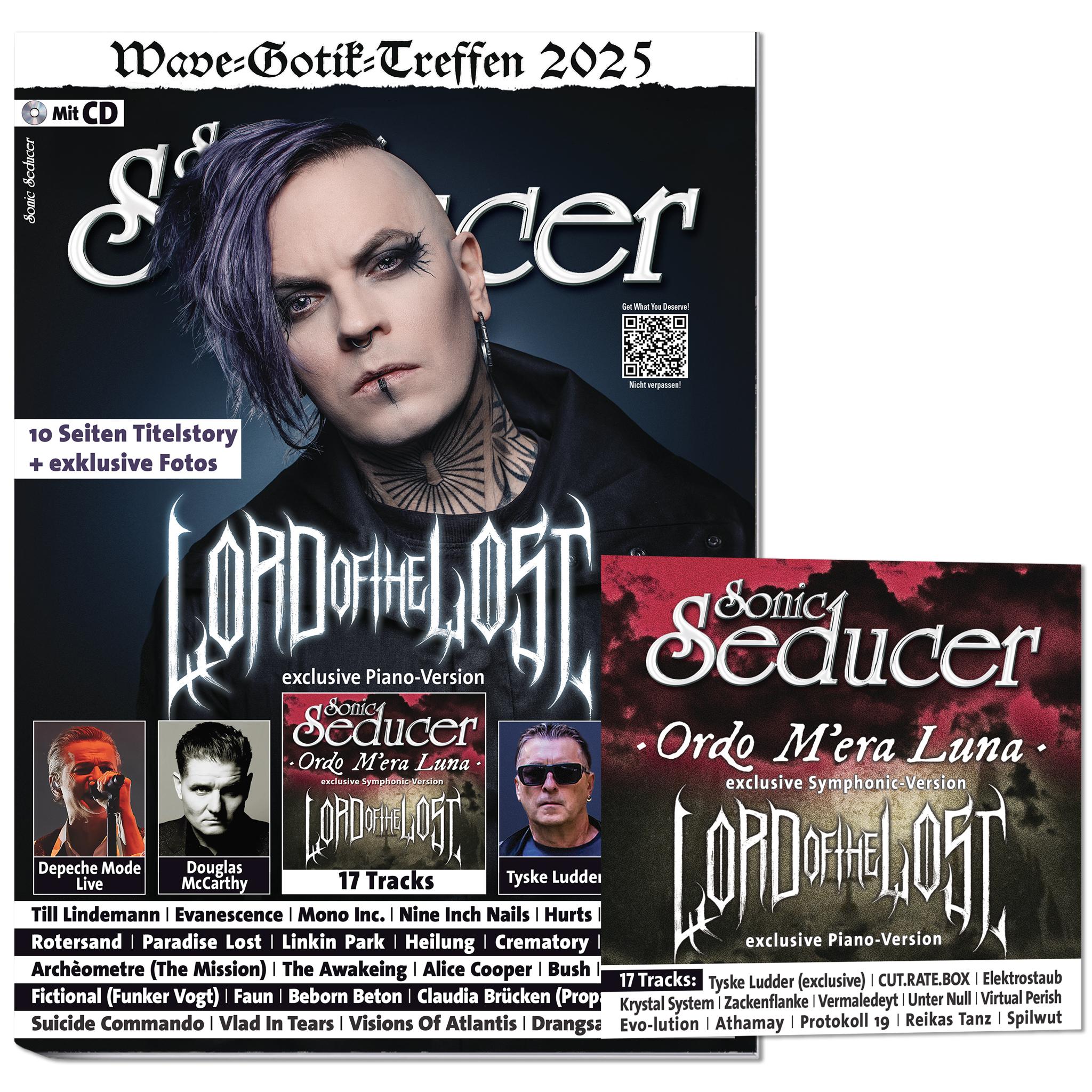 Vorderes Coverbild Sonic Seducer 07/08-2025