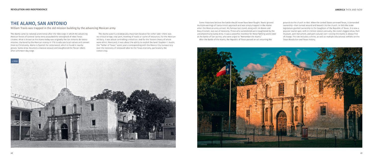 Beispielinhalt (Bild) America Then and Now