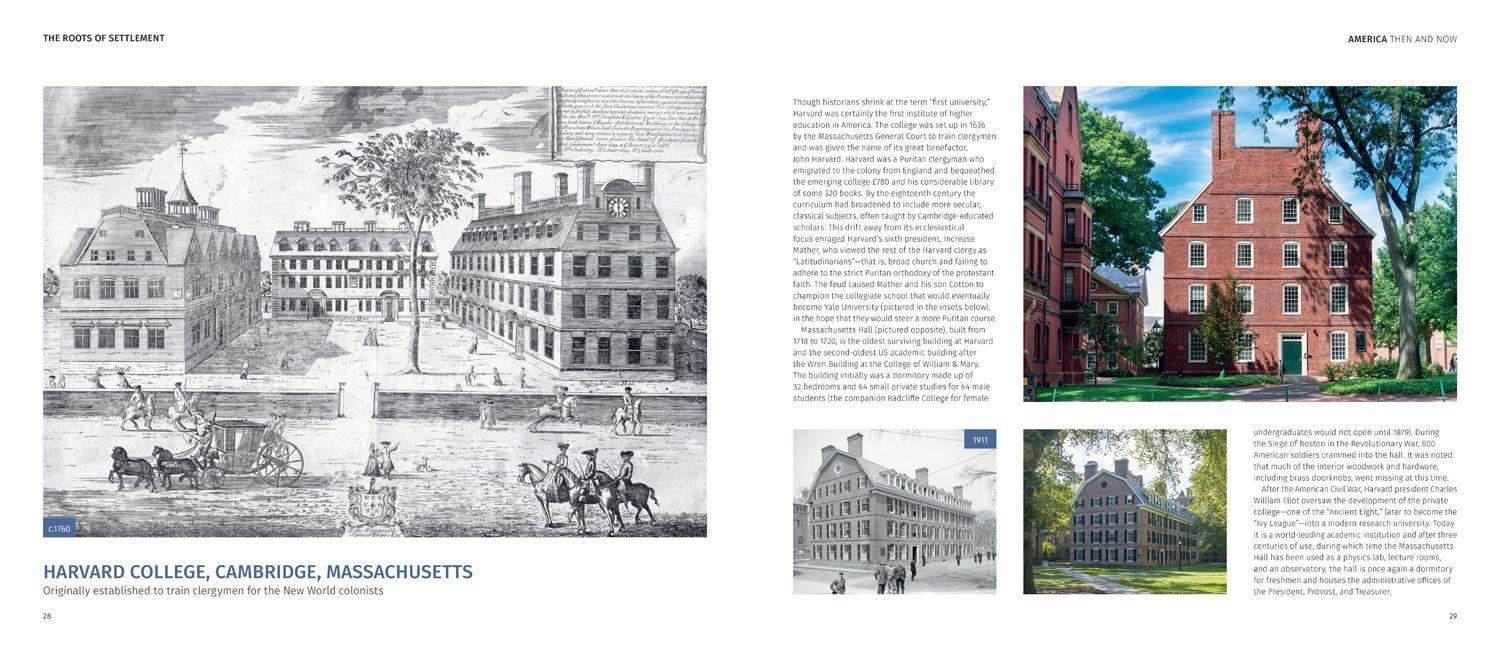 Beispielinhalt (Bild) America Then and Now