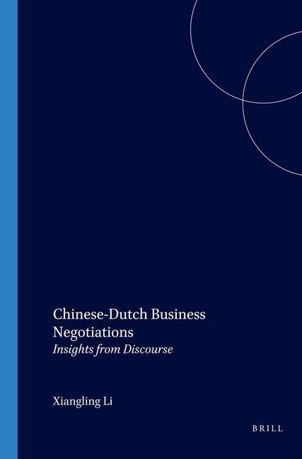 Vorderes Coverbild Chinese-Dutch Business Negotiations
