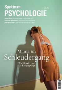 Vorderes Coverbild Spektrum Psychologie 5/2025 Mama im Schleudergang
