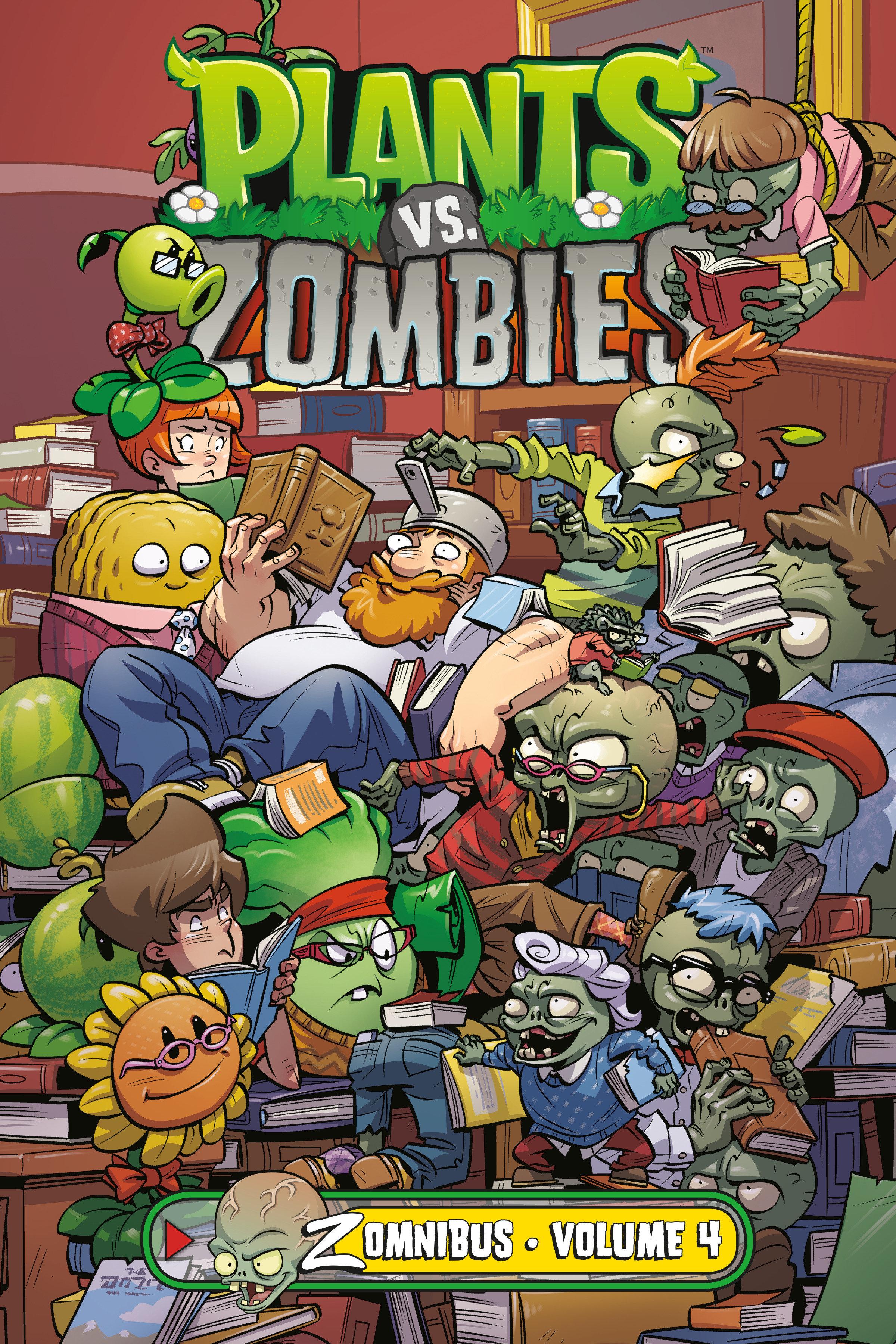 Vorderes Coverbild Plants vs. Zombies Zomnibus Volume 4