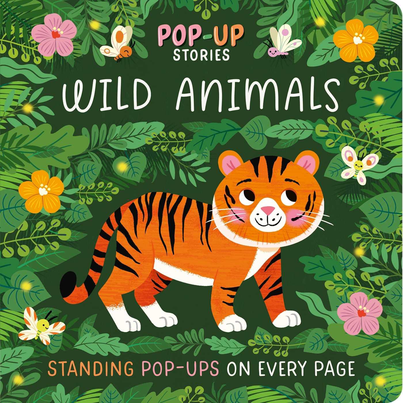 Vorderes Coverbild Pop-Up Stories: Wild Animals