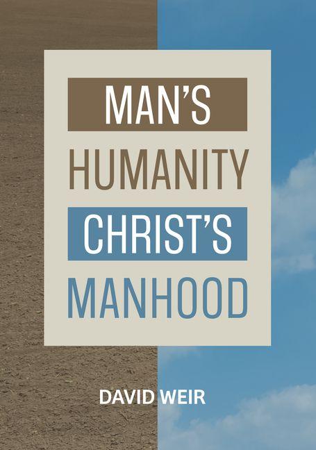 Vorderes Coverbild Man's Humanity Christ's Manhood