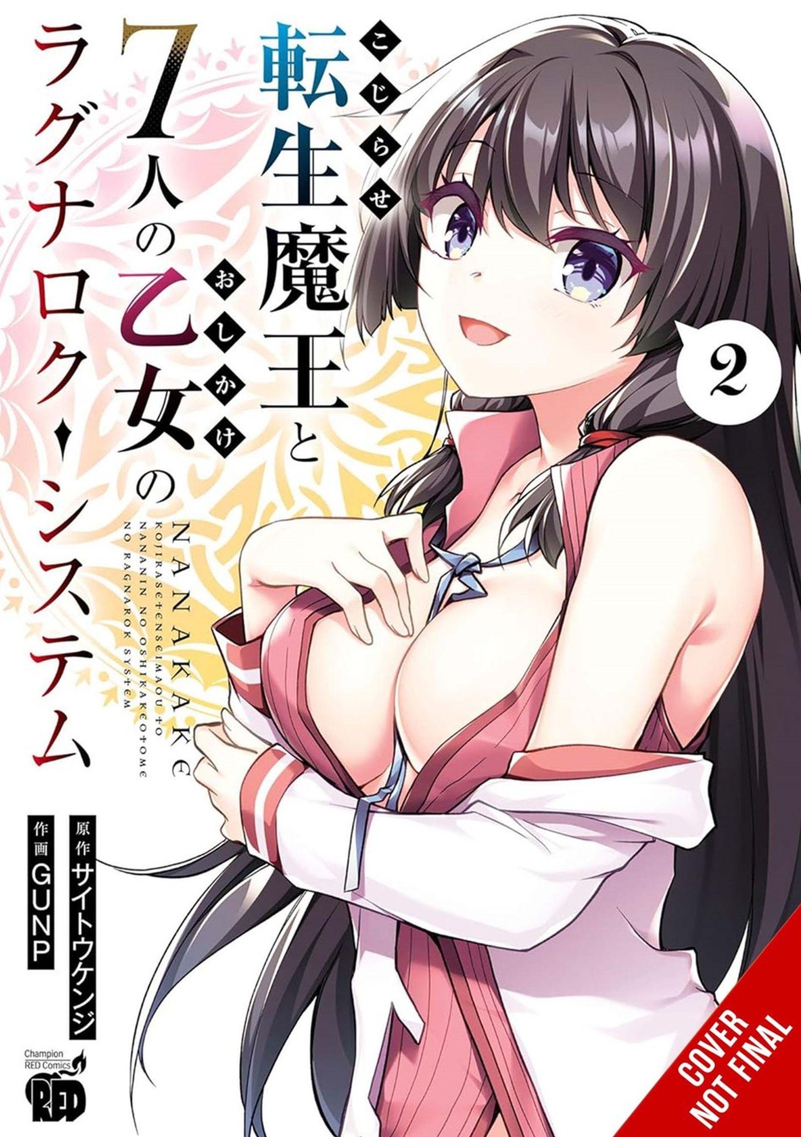 Vorderes Coverbild The Ragnarok System of the Desperate Reincarnated Demon Lord and the Seven Aggressive Maidens, Vol. 2
