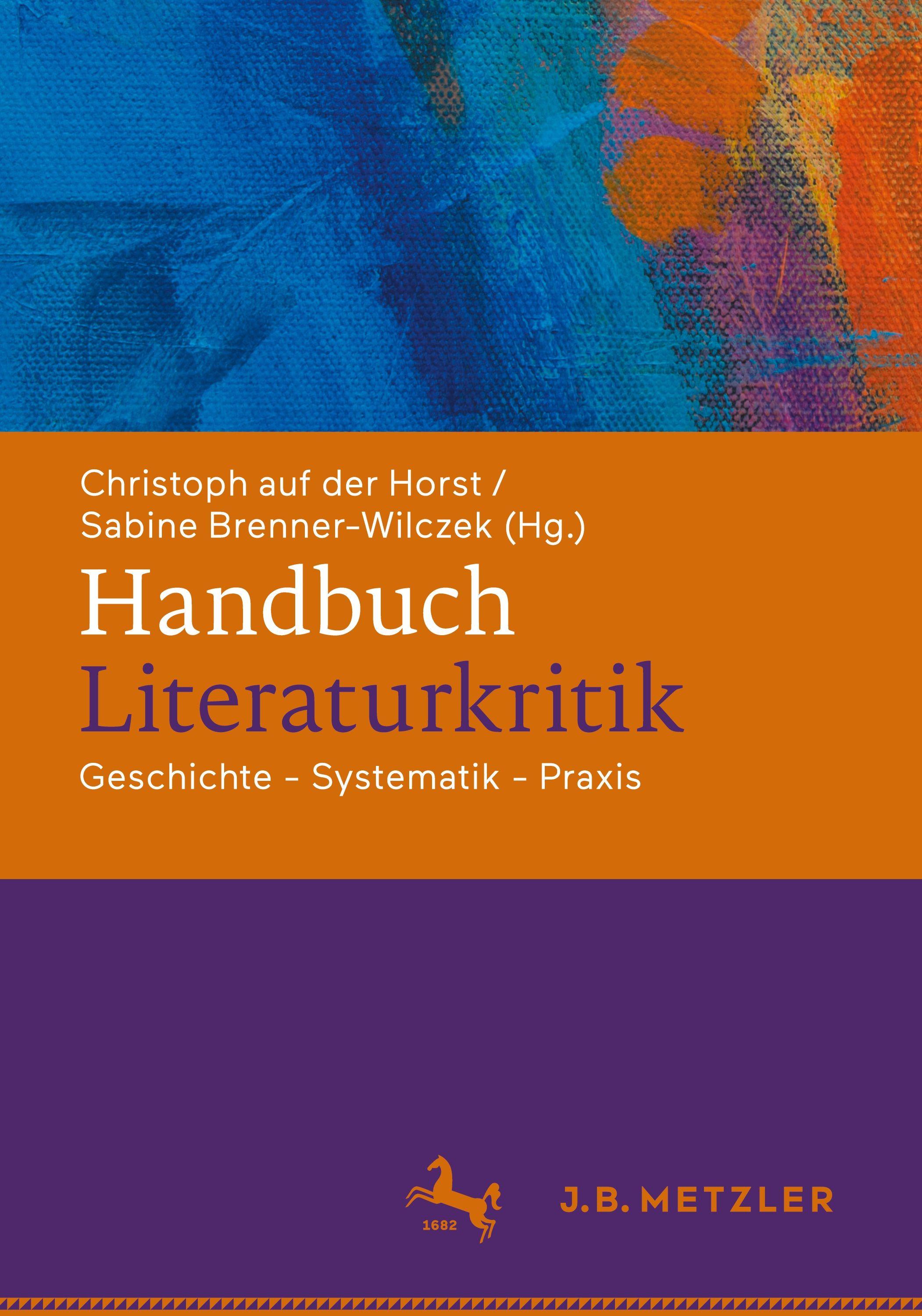 Vorderes Coverbild Handbuch Literaturkritik