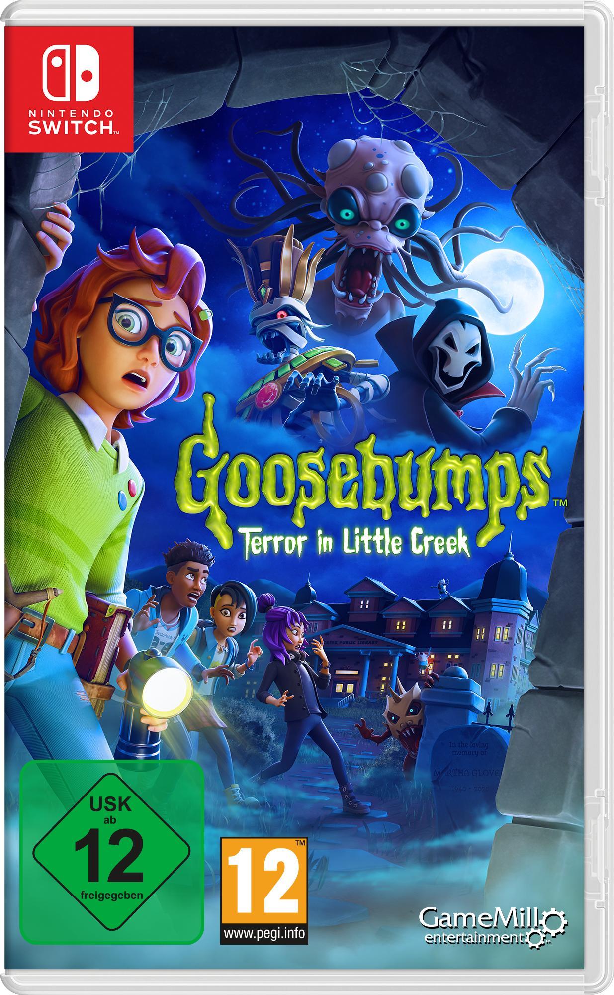 Vorderes Coverbild Goosebumps Terror in Little Creek (Nintendo Switch)