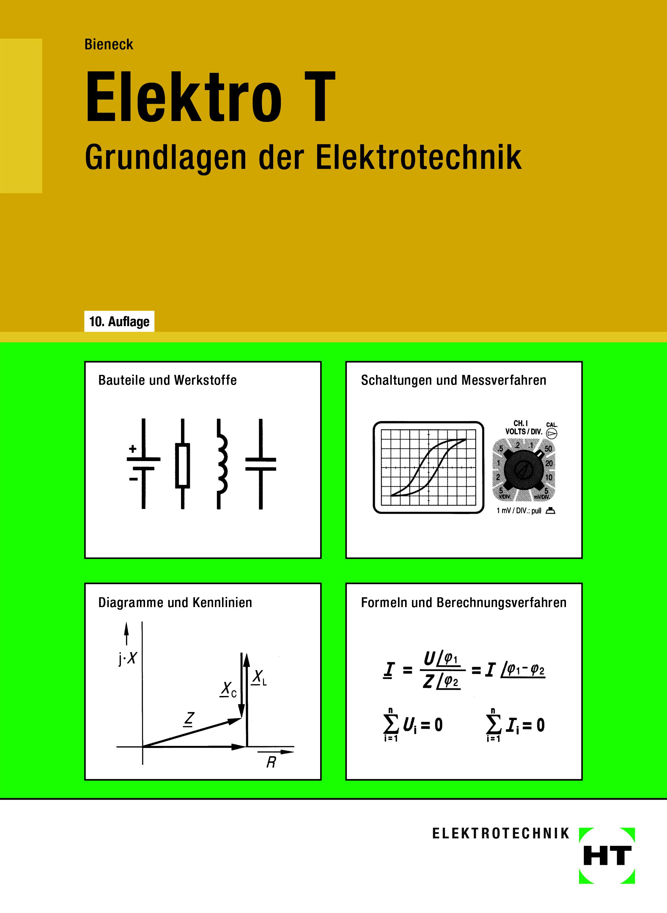 Vorderes Coverbild Elektro T. Grundlagen der Elektrotechnik