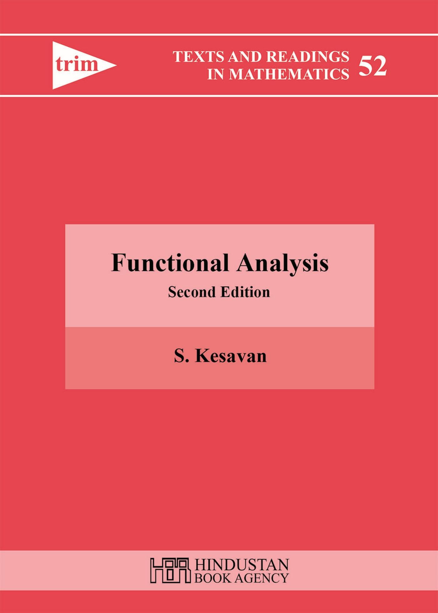 Vorderes Coverbild Functional Analysis