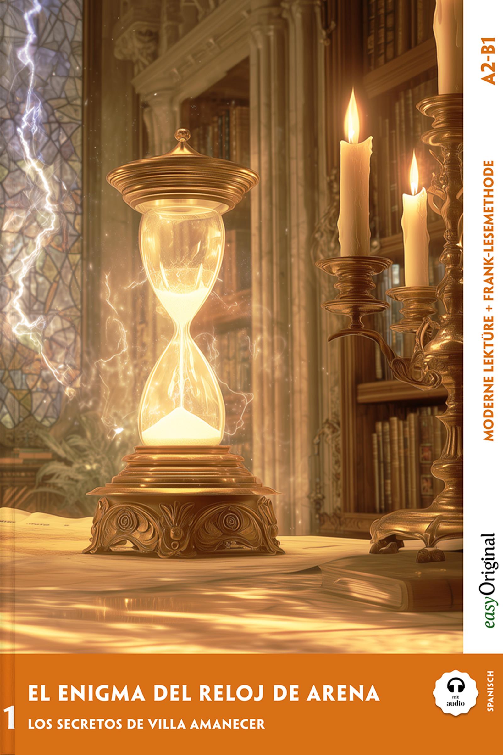 Vorderes Coverbild El Enigma del Reloj de Arena - Spanische Krimi-Lektüre A2-B1 (+ Audio-Online)