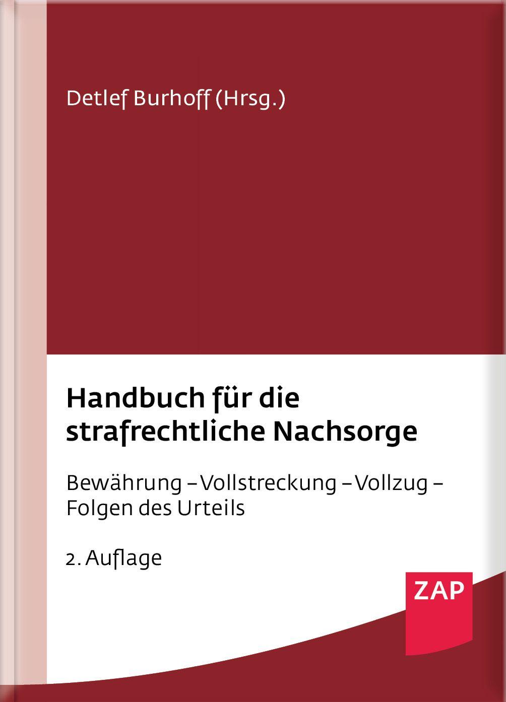 Vorderes Coverbild Handbuch für die strafrechtliche Nachsorge