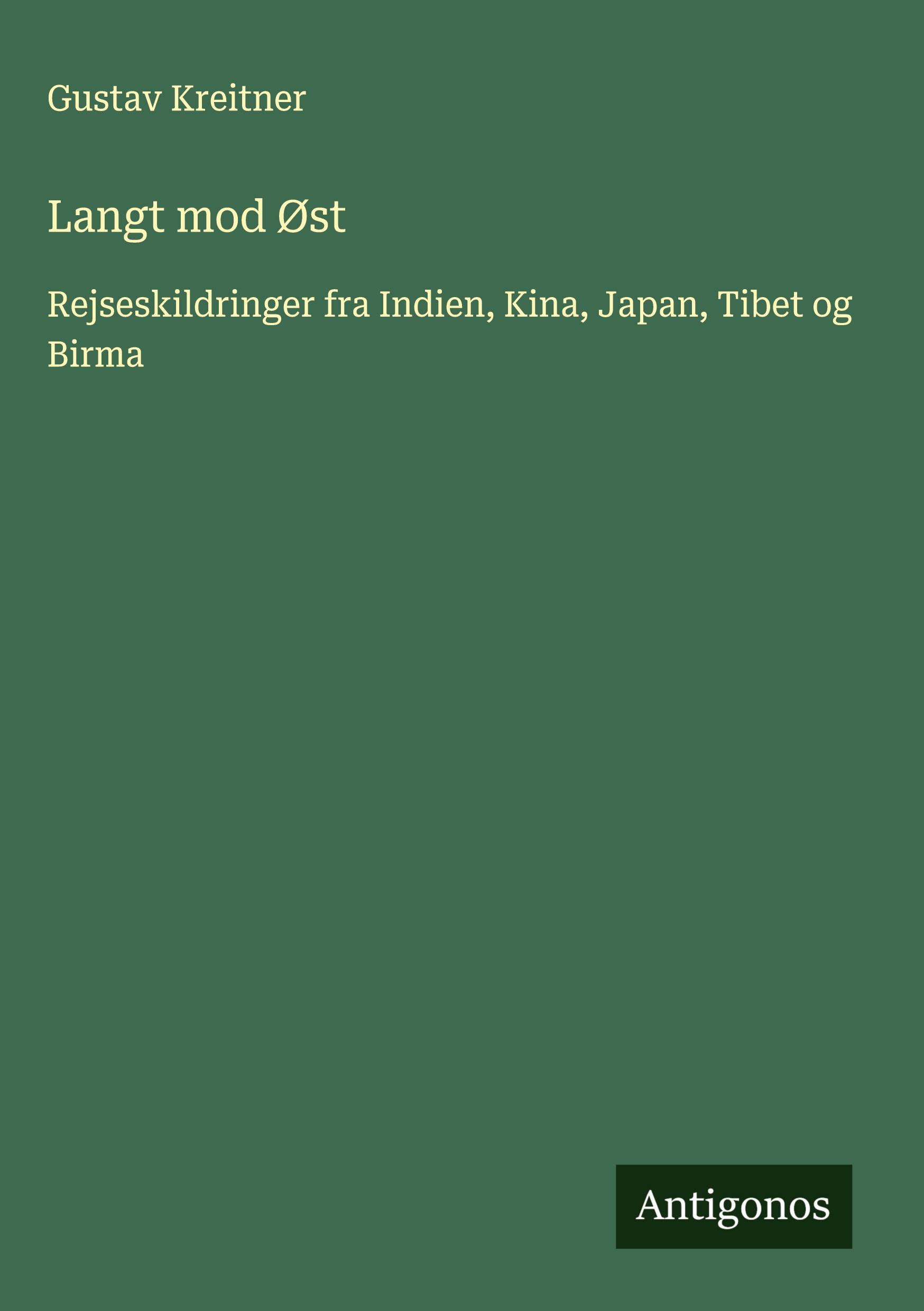 Vorderes Coverbild Langt mod Øst