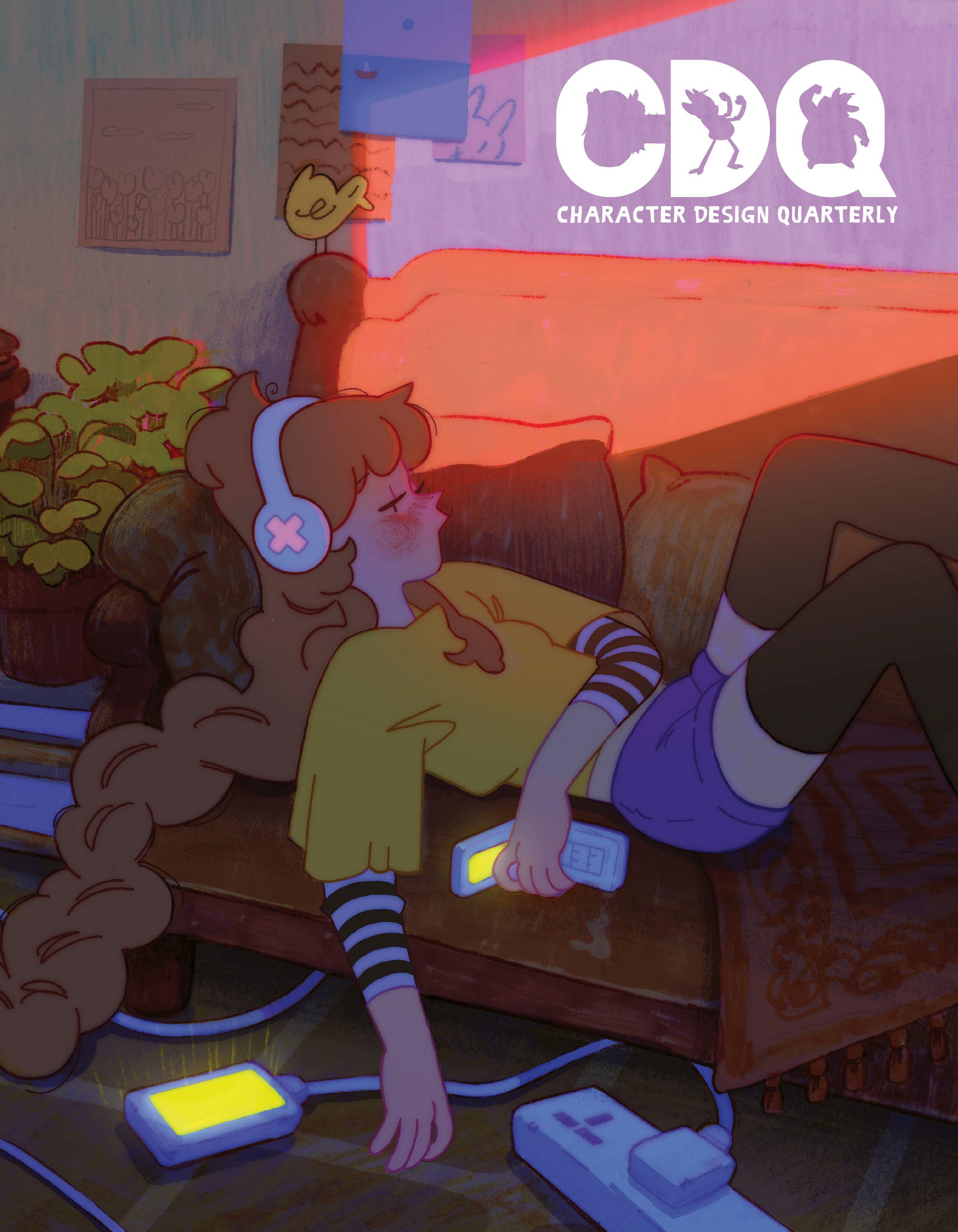 Vorderes Coverbild Character Design Quarterly 36