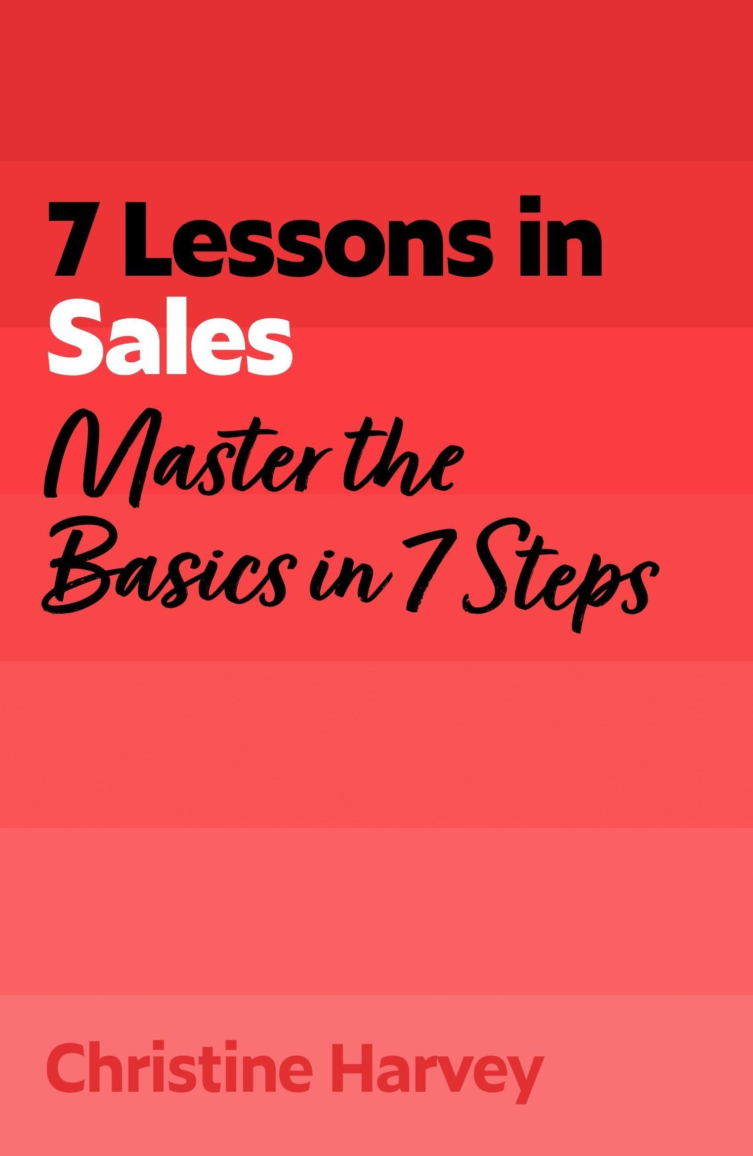 Vorderes Coverbild 7 Lessons in Sales