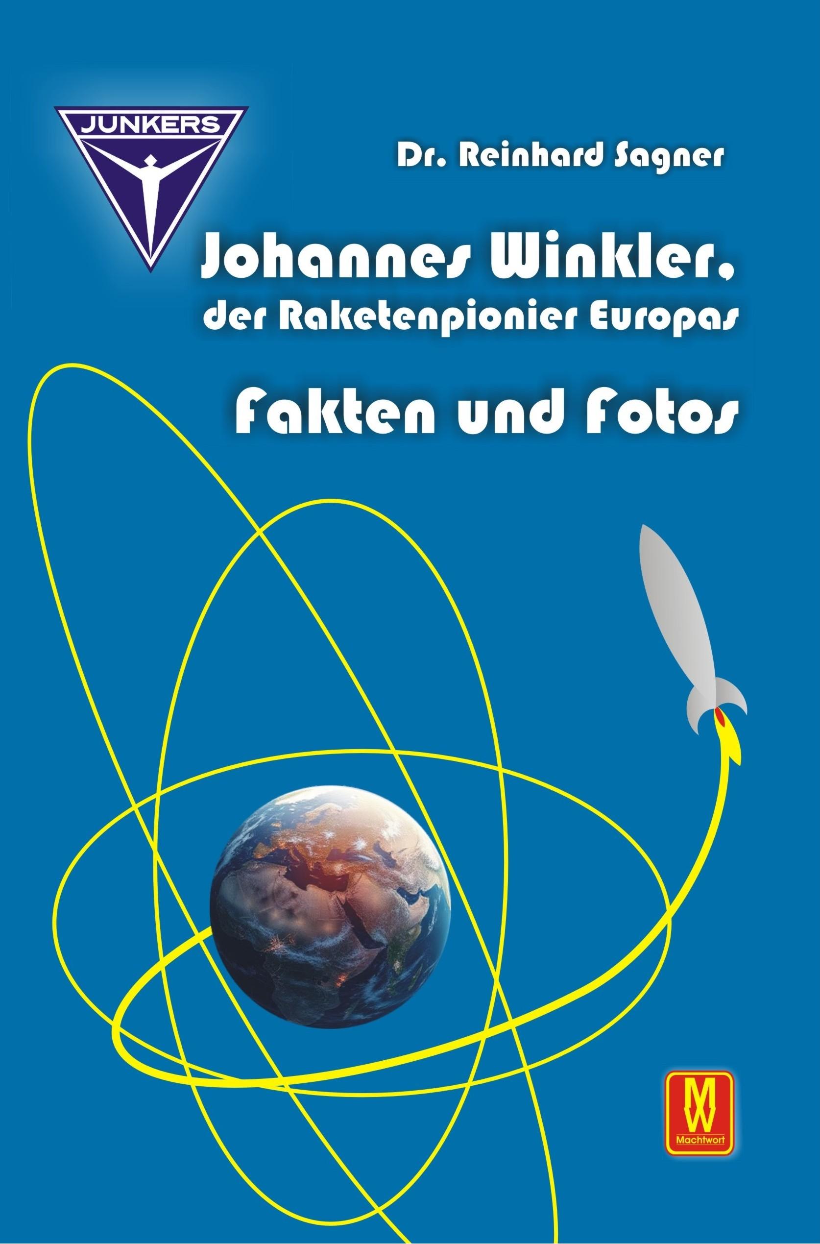 Vorderes Coverbild Johannes Winkler, der Raketenpionier Europas