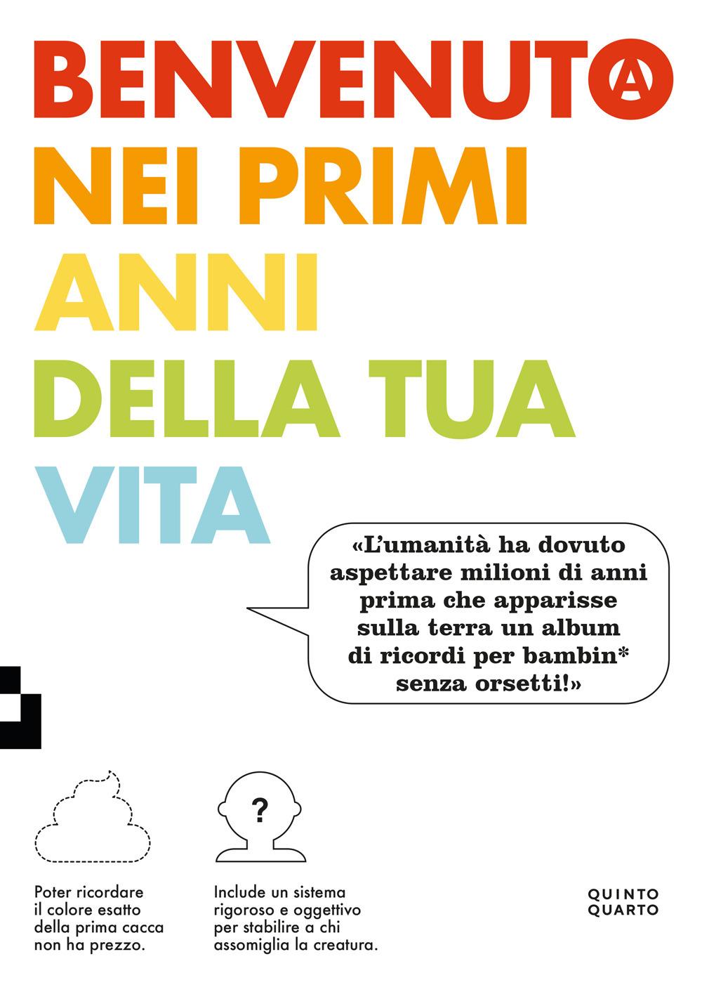 Vorderes Coverbild Benvenuto nei primi anni della tua vita