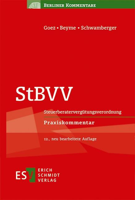 Vorderes Coverbild StBVV