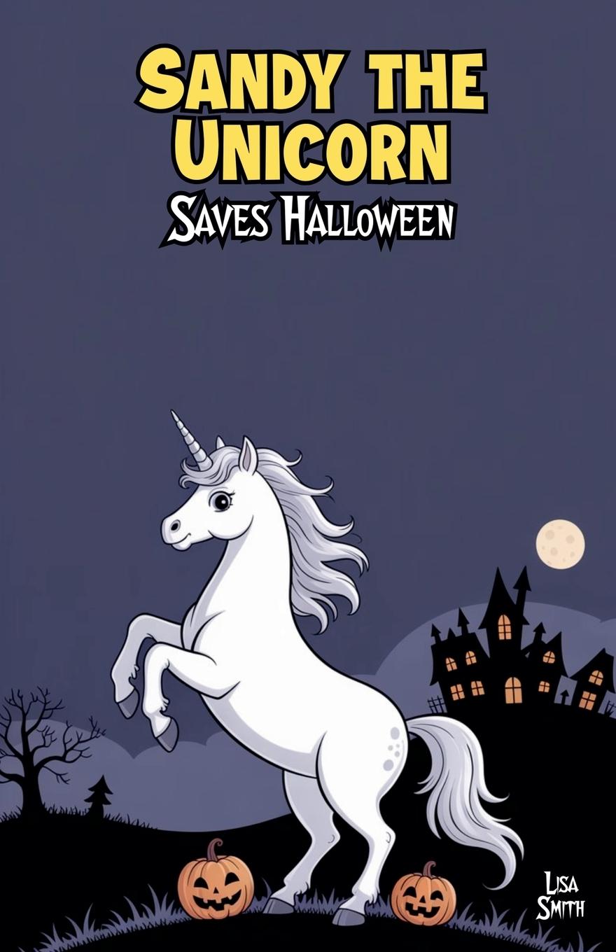 Vorderes Coverbild Sandy the Unicorn Saves Halloween