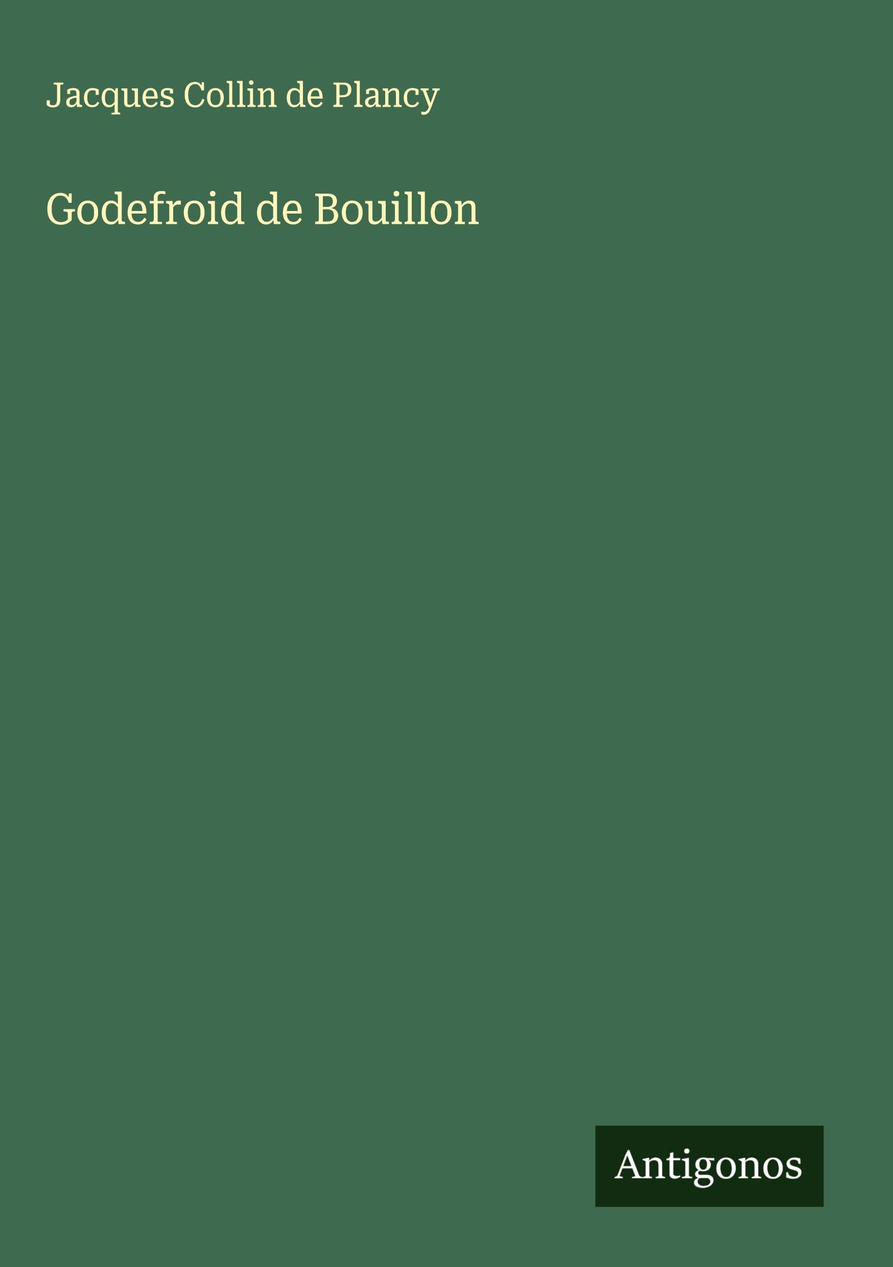 Vorderes Coverbild Godefroid de Bouillon