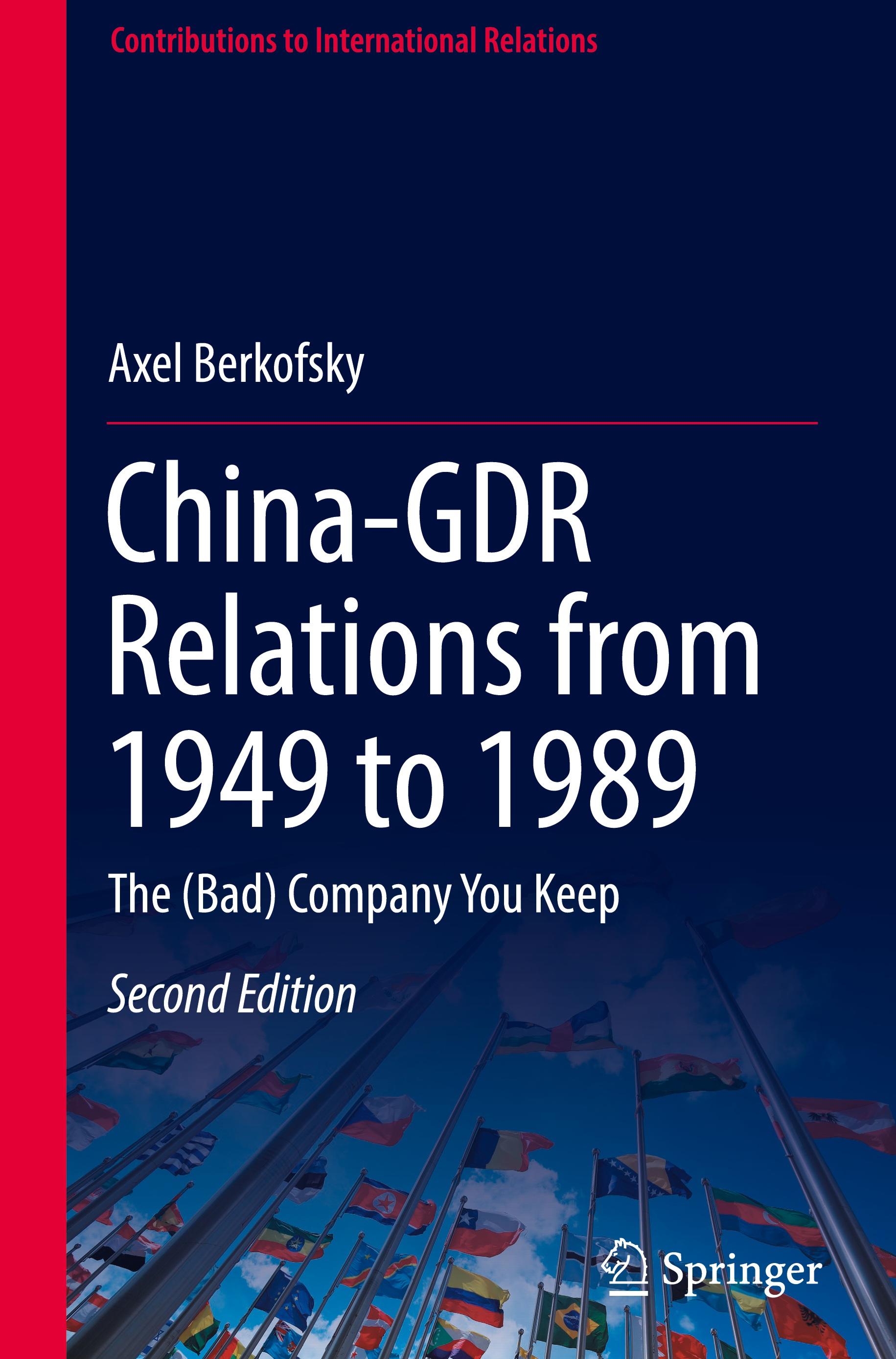 Vorderes Coverbild China-GDR Relations from 1949 to 1989