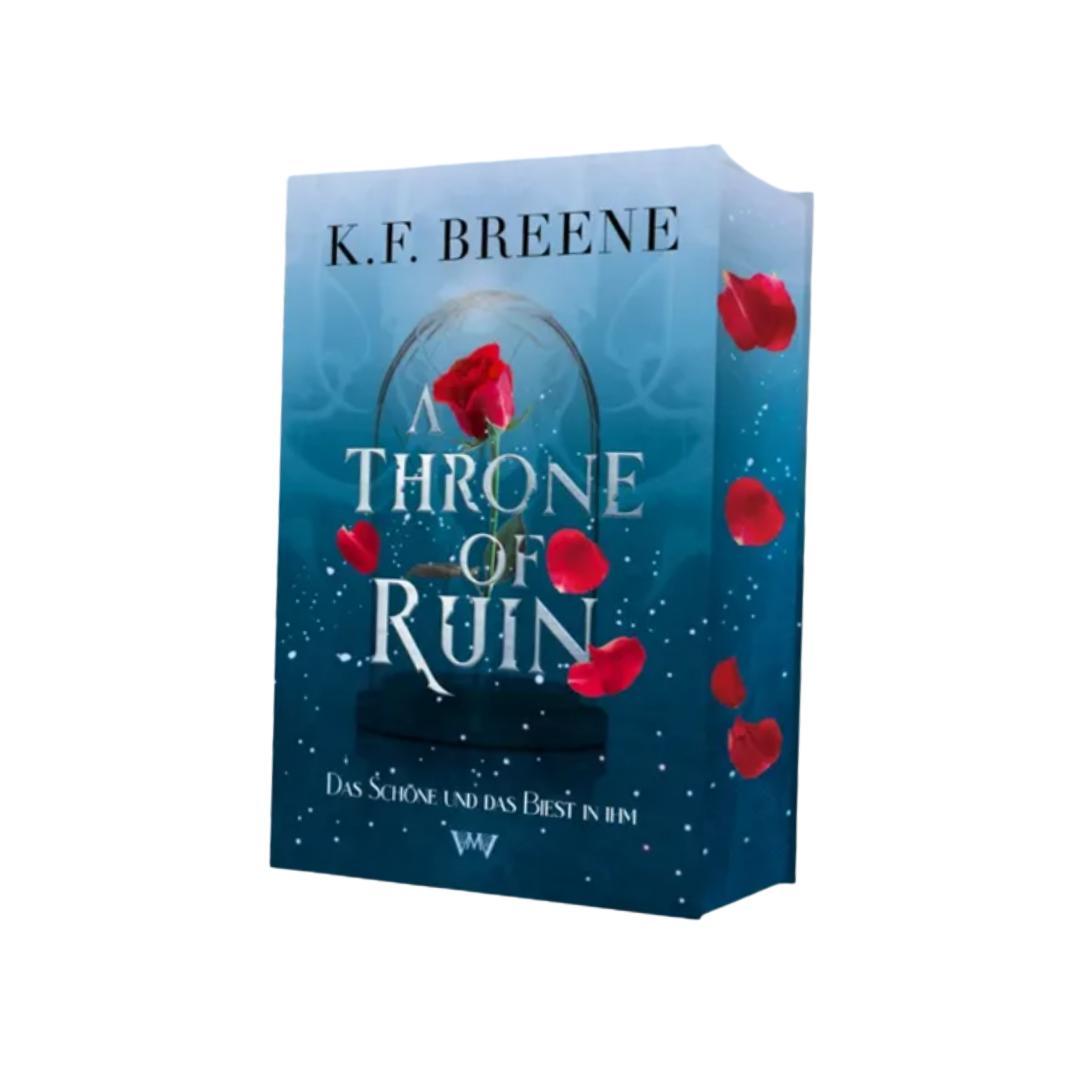 Vorderes Coverbild A Throne of Ruin: Die Schöne und das Biest spicy Romantasy Märchen