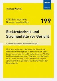 Vorderes Coverbild Elektrotechnik und Stromunfälle vor Gericht