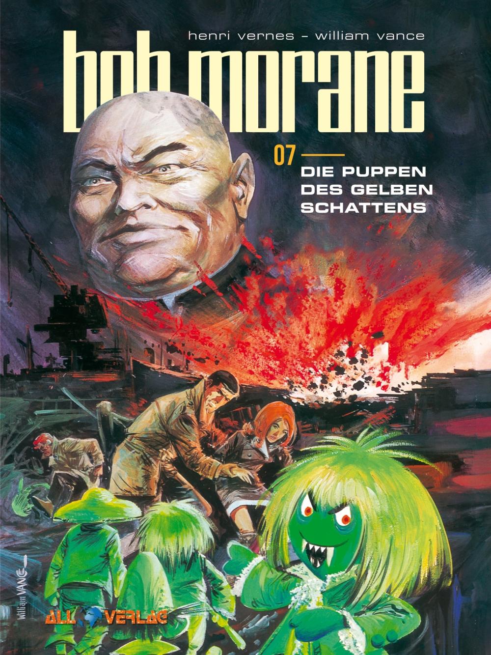 Vorderes Coverbild Bob Morane 7 (All Verlag)