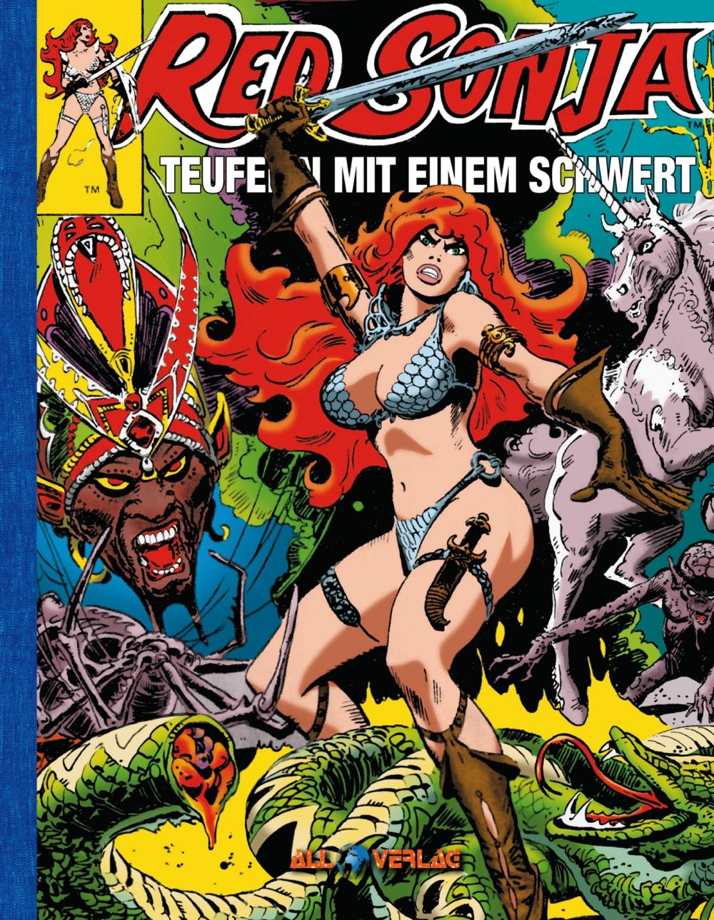 Vorderes Coverbild Red Sonja Gesamtausgabe 2