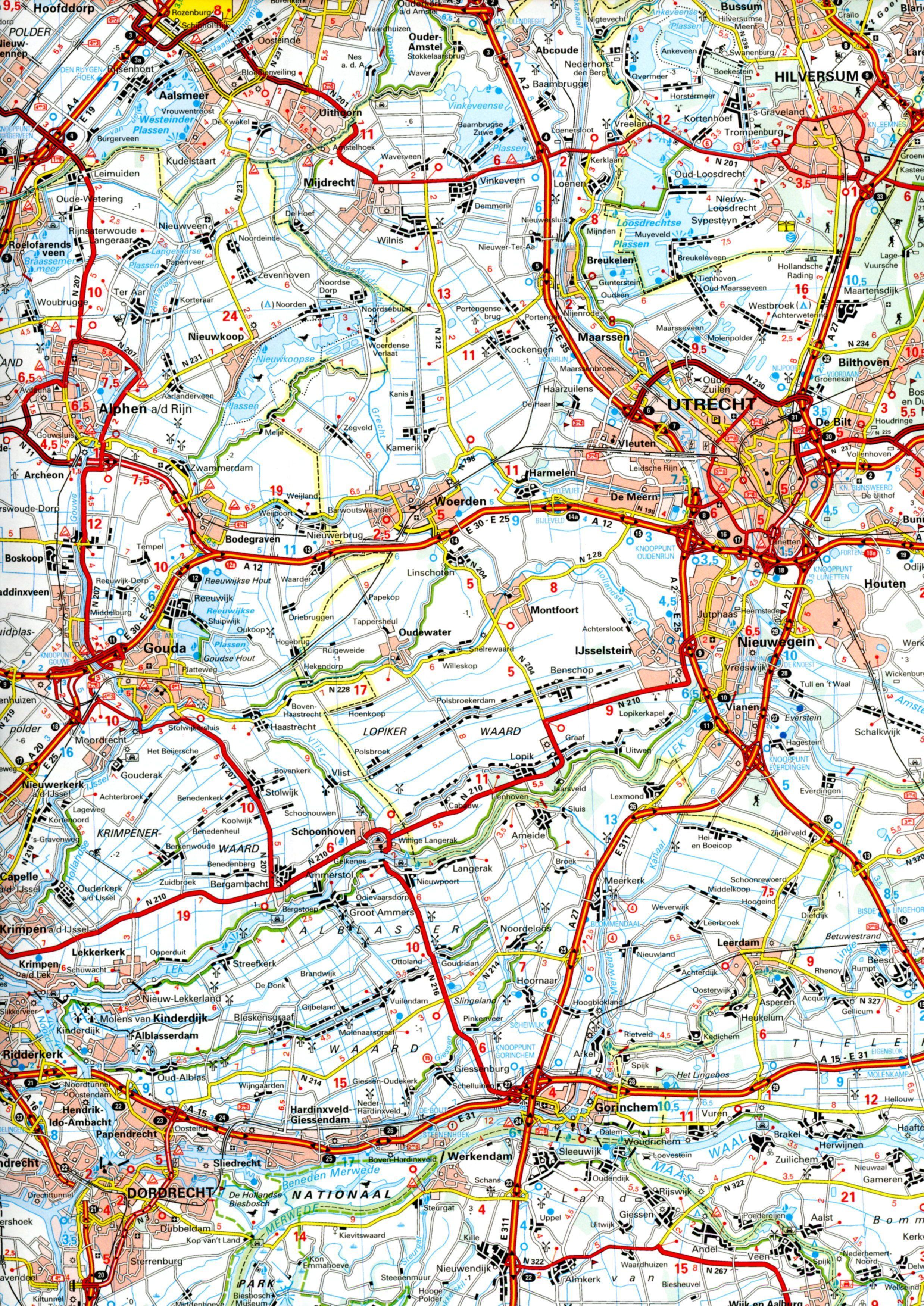 Beispielinhalt (Bild) Michelin Niederlande Süd