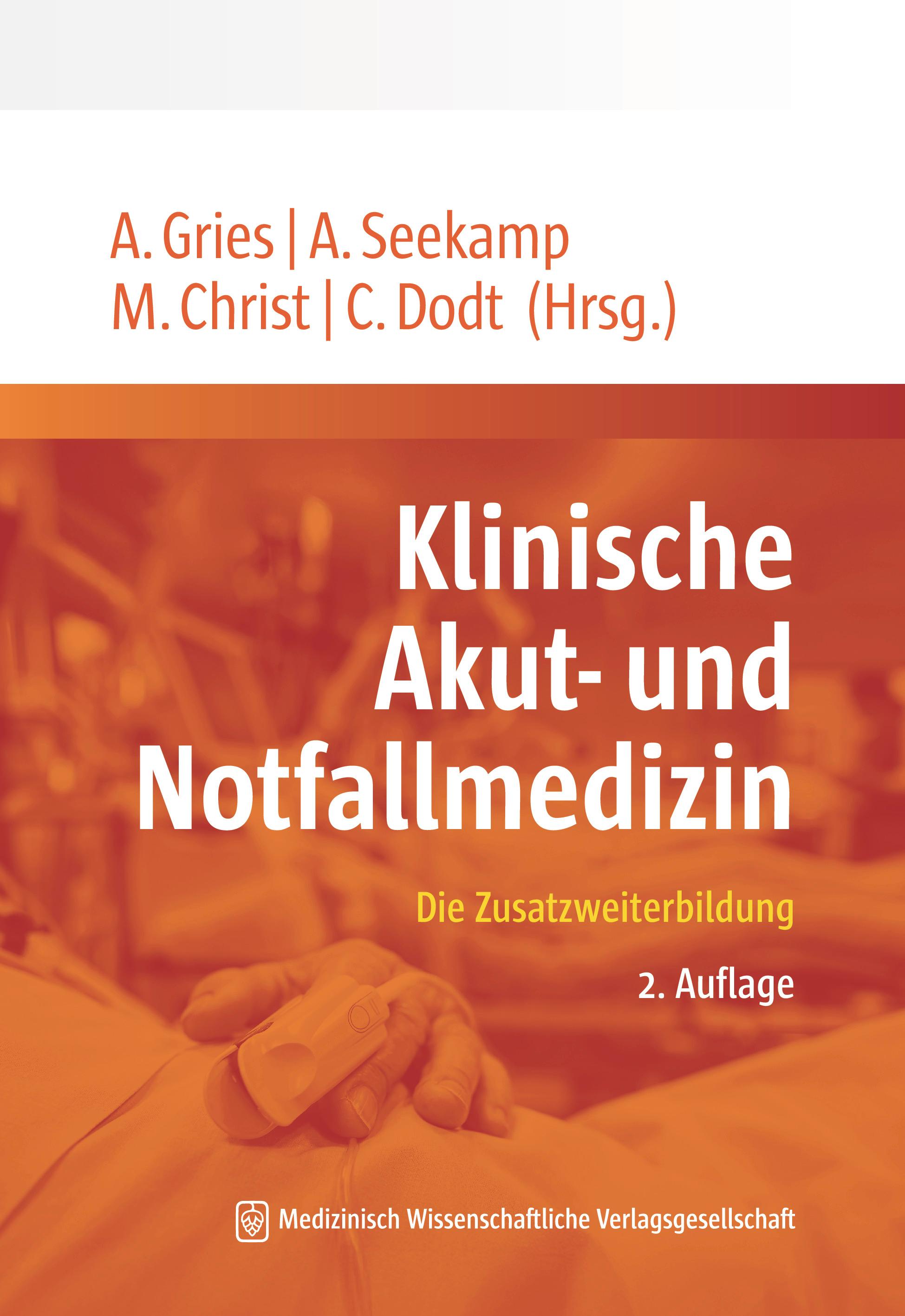 Vorderes Coverbild Klinische Akut- und Notfallmedizin