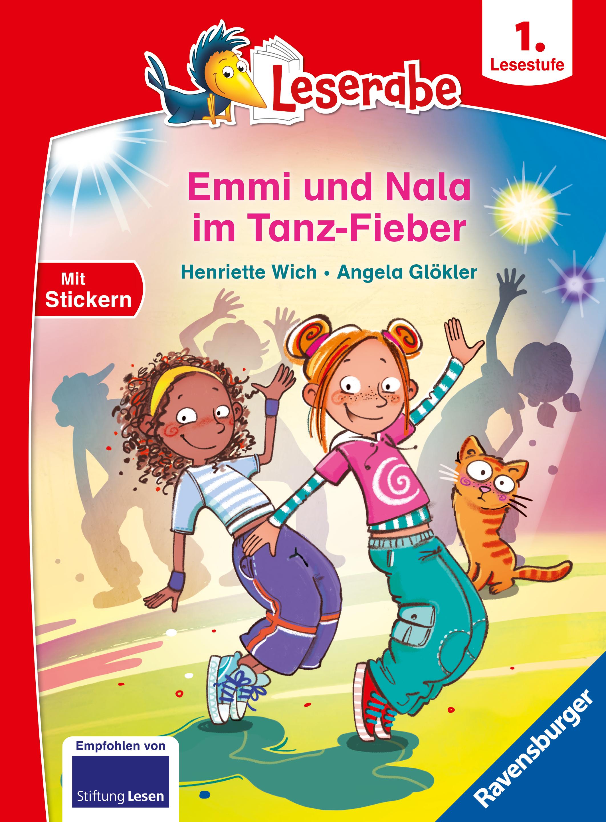 Vorderes Coverbild Leserabe 1. Lesestufe - Emmi und Nala im Tanz-Fieber
