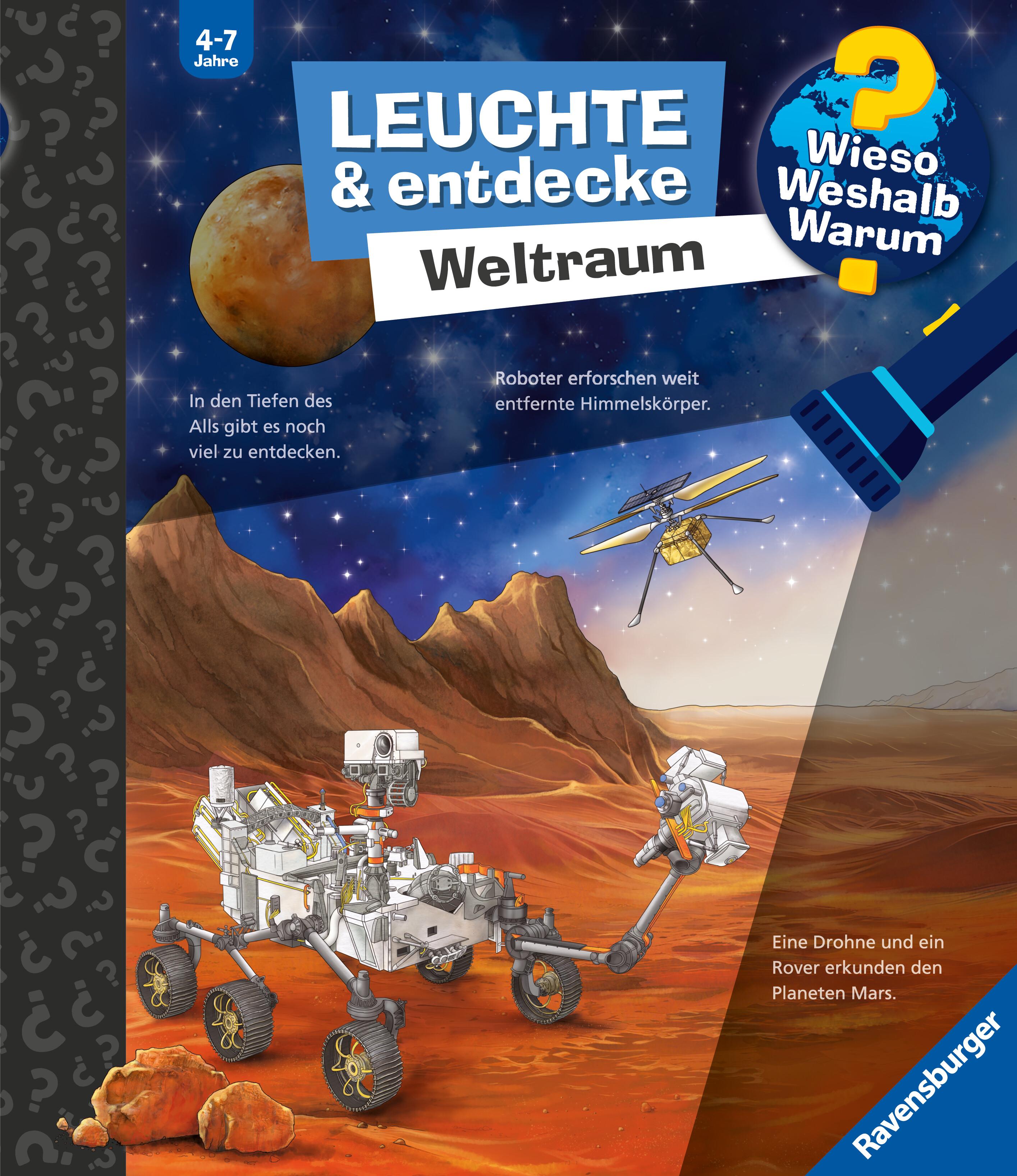 Vorderes Coverbild Wieso? Weshalb? Warum? Leuchte und entdecke - Weltraum