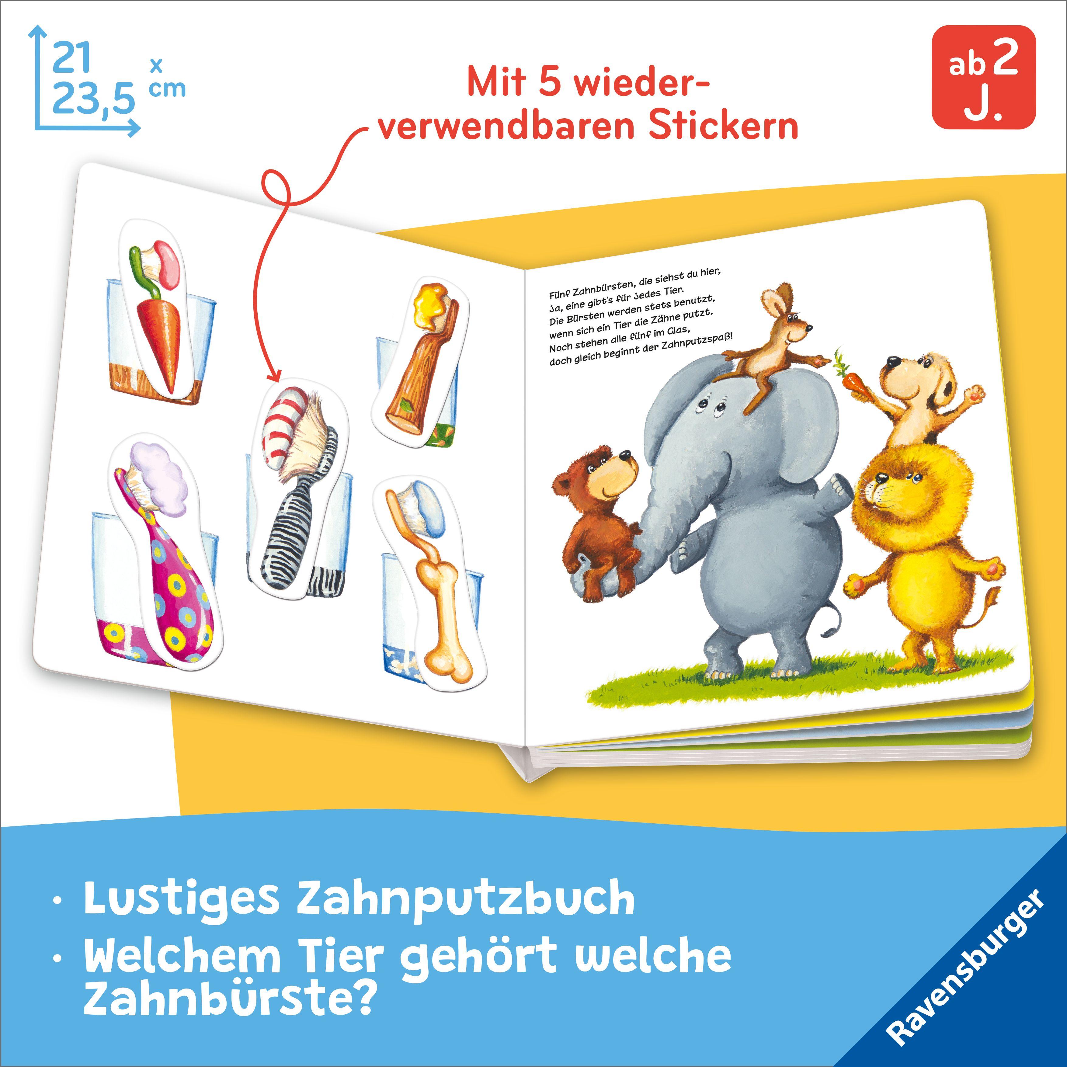 Beispielinhalt (Bild) Zähne putzen! Schrubbdiwupp