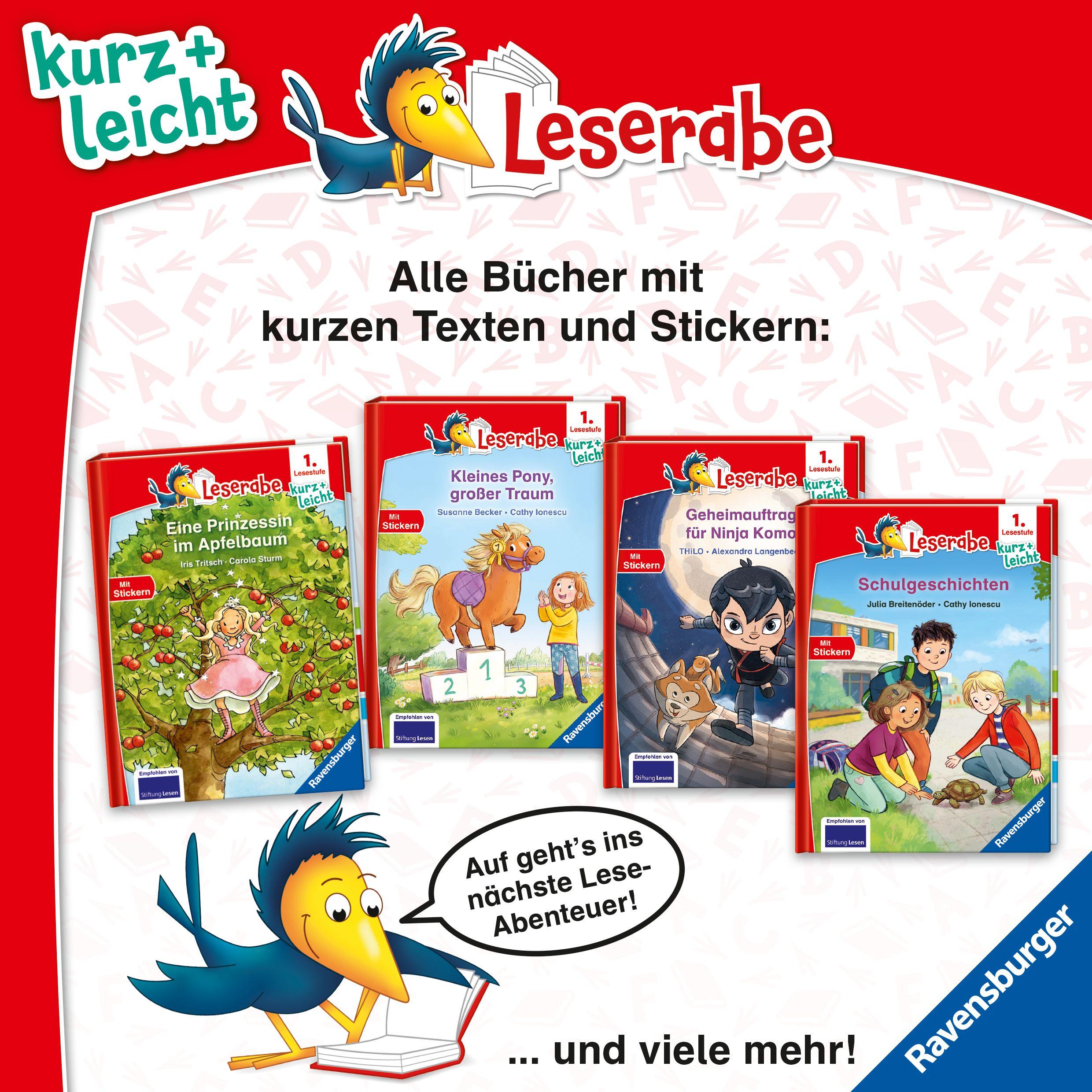 Beispielinhalt (Bild) Leserabe 1. Lesestufe Kurz und leicht - Magische Flügel für Fee Fine