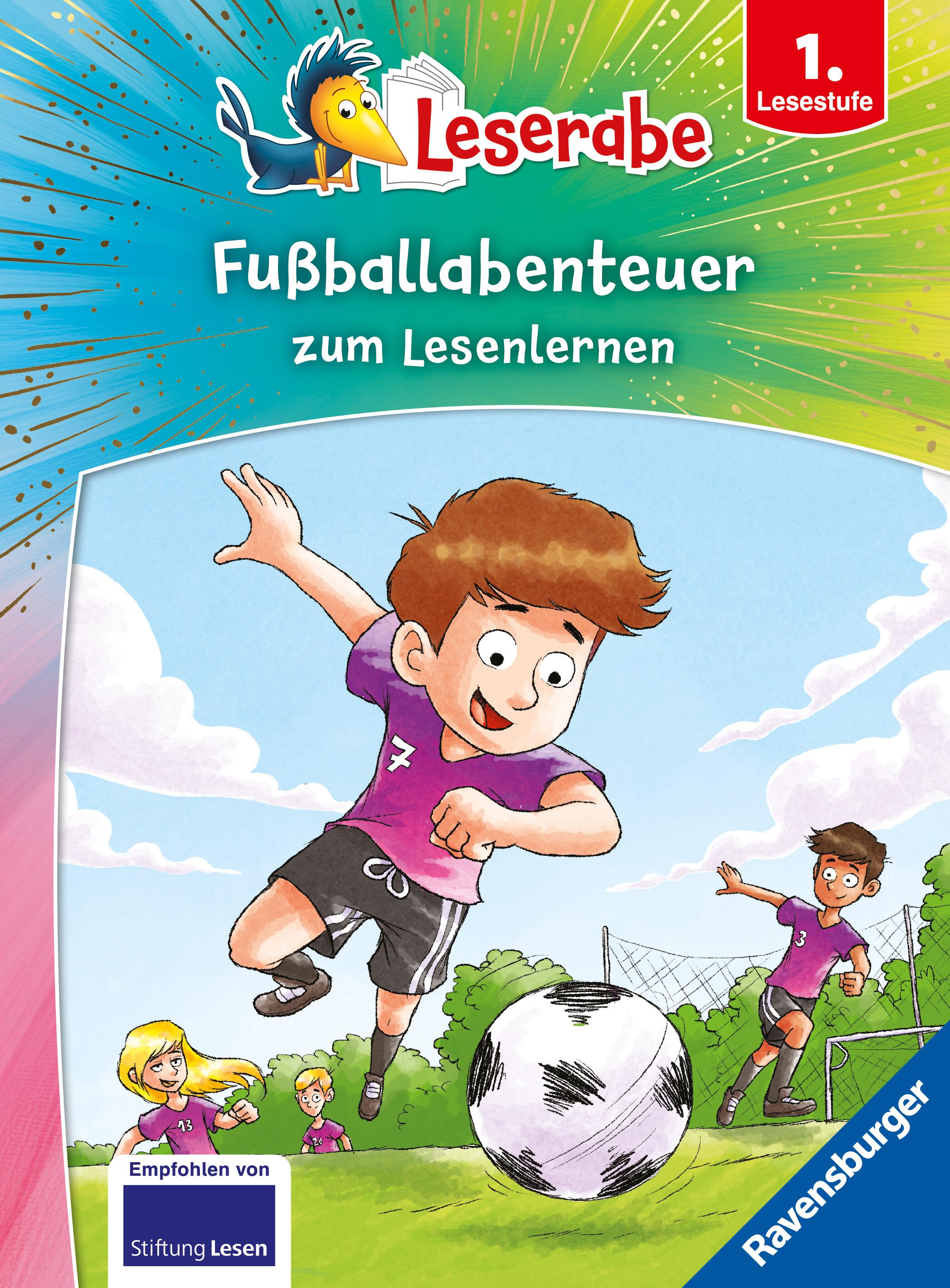 Vorderes Coverbild Leserabe Sonderausgaben - Fußballabenteuer zum Lesenlernen