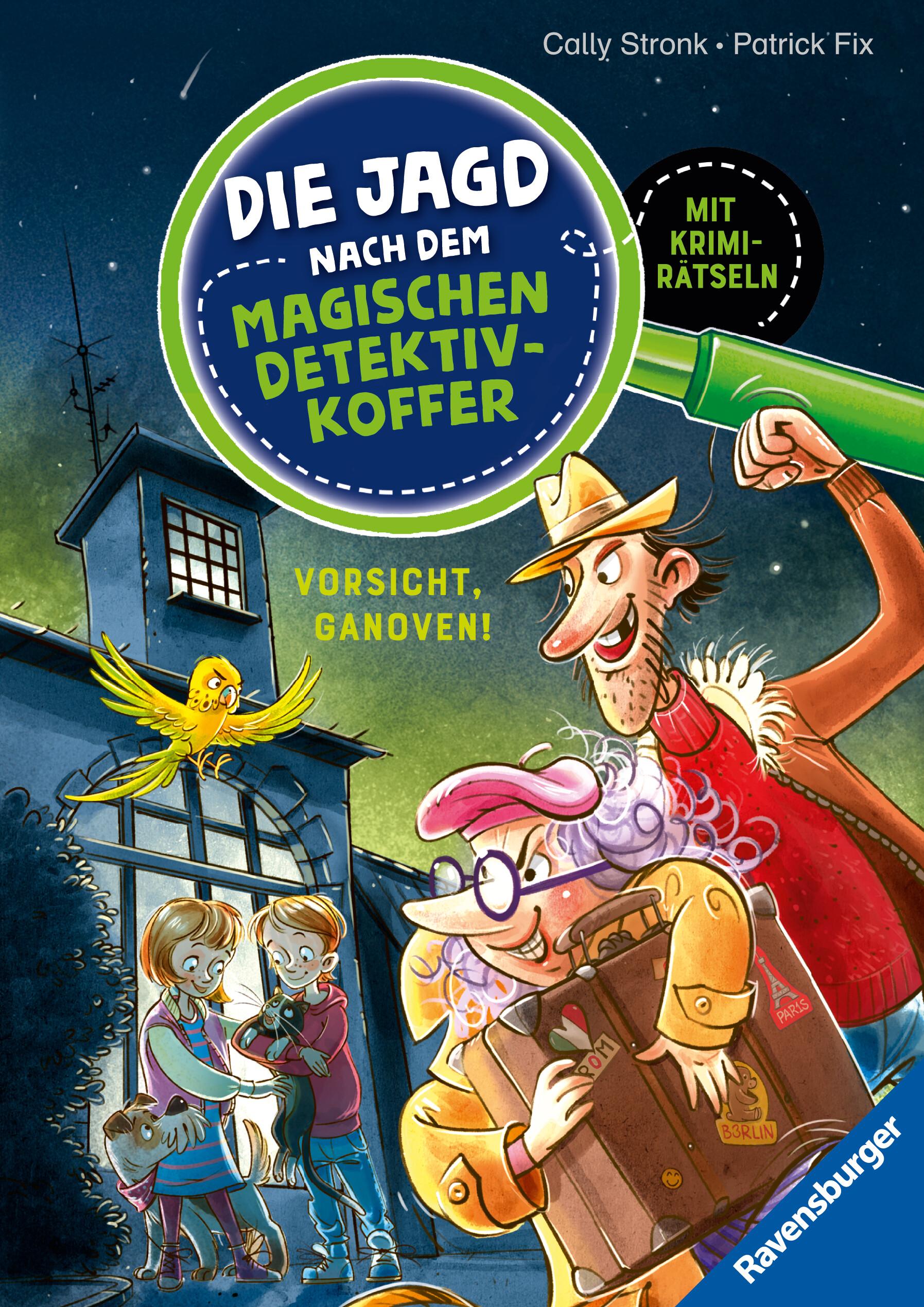 Vorderes Coverbild Die Jagd nach dem magischen Detektivkoffer, Band 2 - Vorsicht, Ganoven!