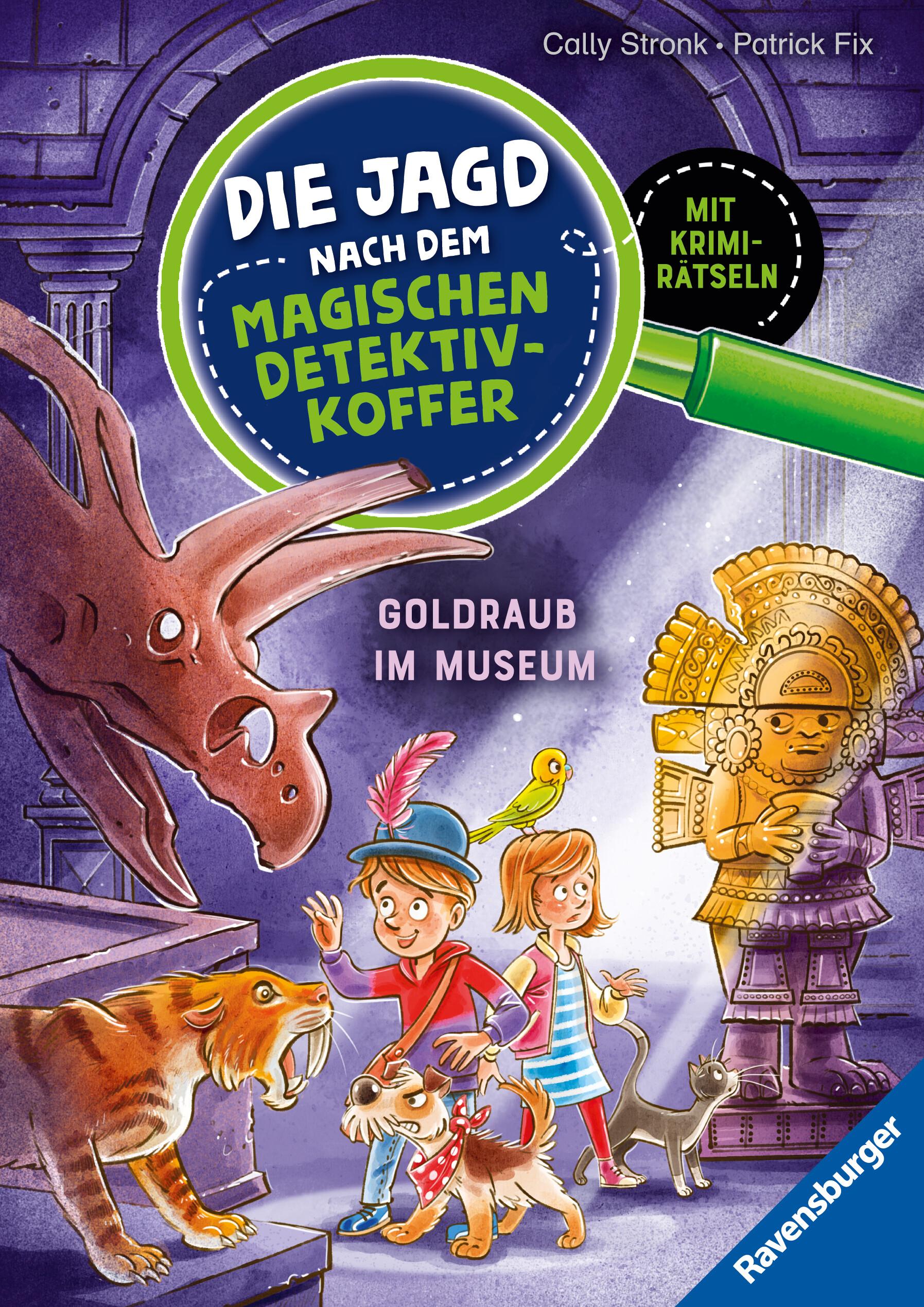 Vorderes Coverbild Die Jagd nach dem magischen Detektivkoffer, Band 5 - Goldraub im Museum