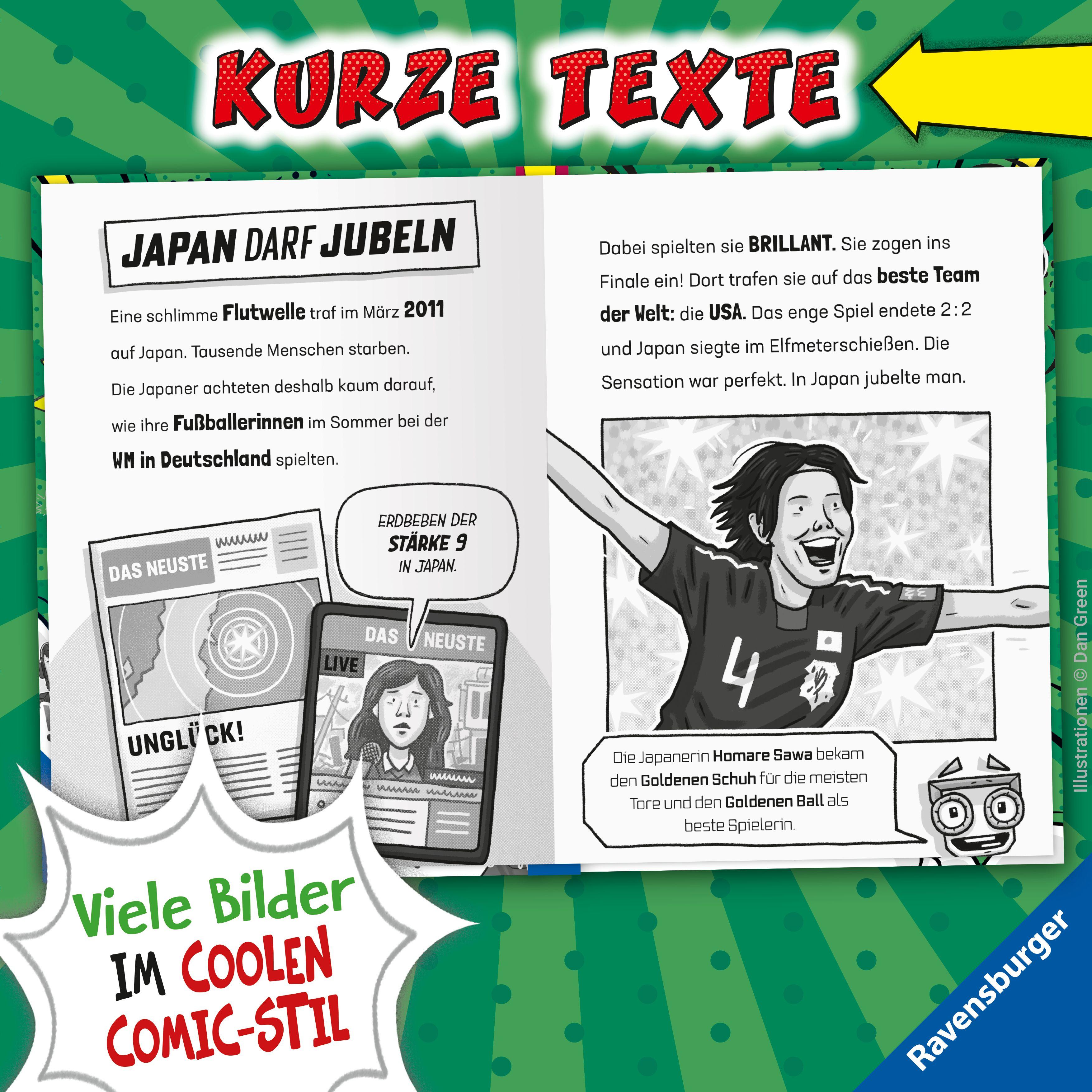 Beispielinhalt (Bild) Fußball-Stars - Alles über Fußball. Träume, Tore, Titel