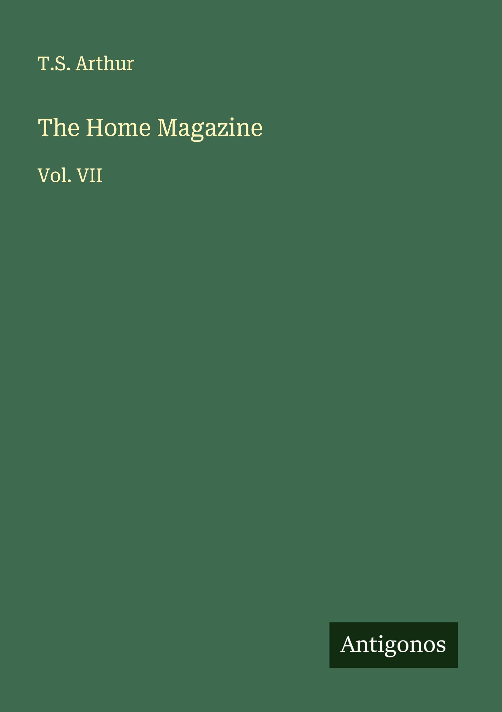 Vorderes Coverbild The Home Magazine