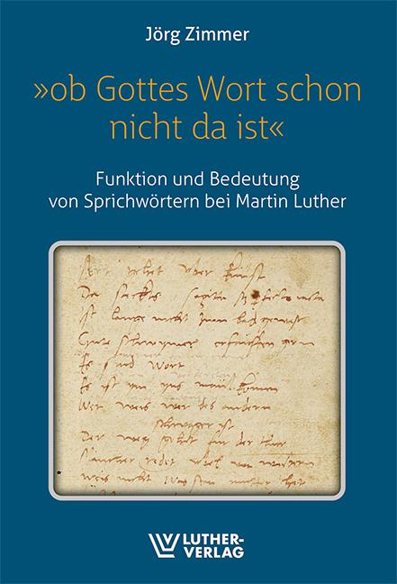Vorderes Coverbild 'Ob Gottes wort schon nicht da ist'