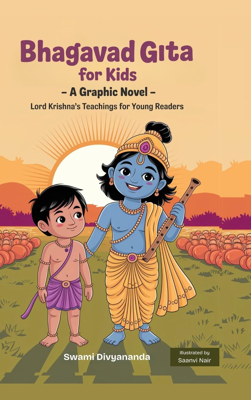 Vorderes Coverbild Illustrated Bhagavad Gita for Kids