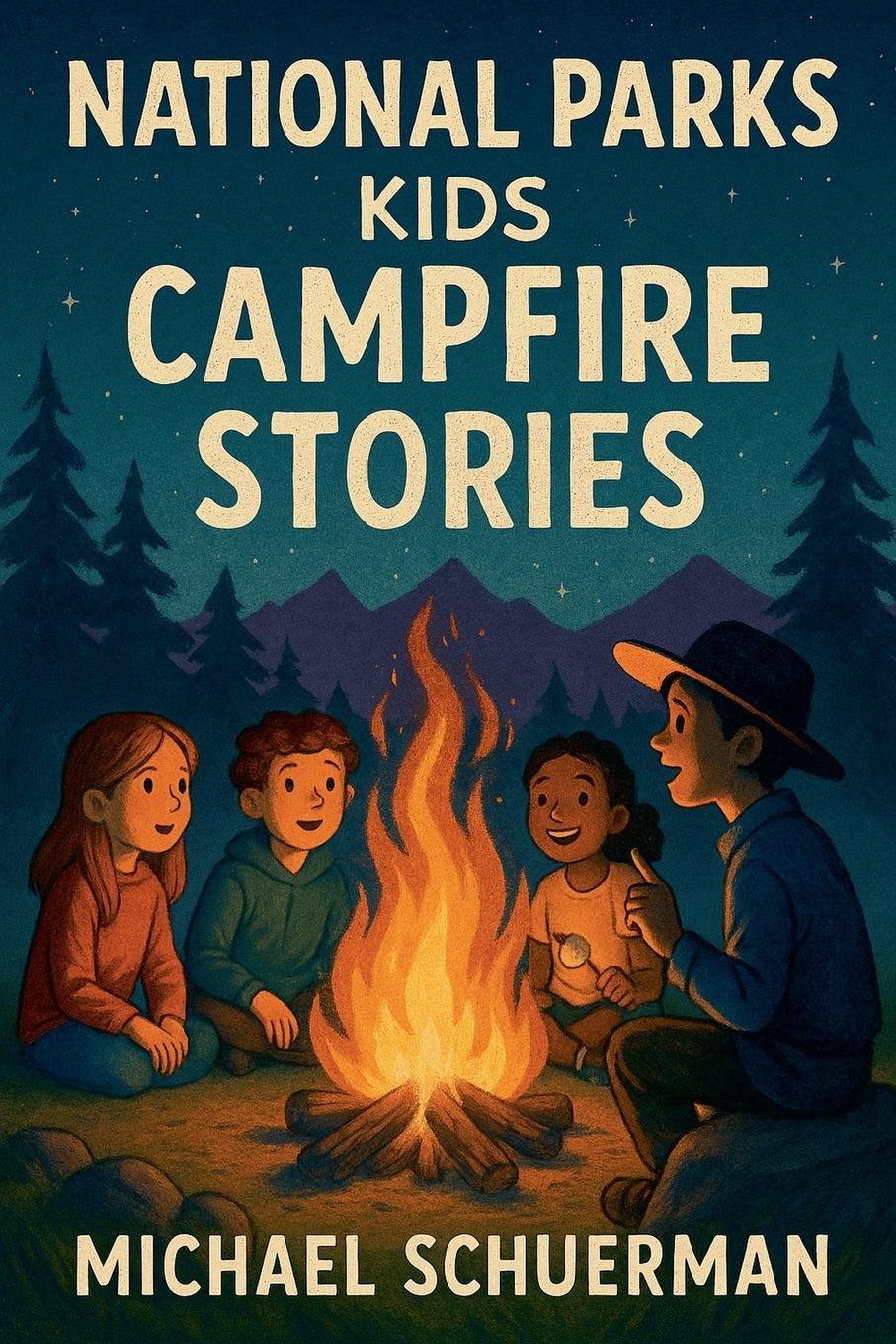 Vorderes Coverbild National Parks Kids Campfire Stories