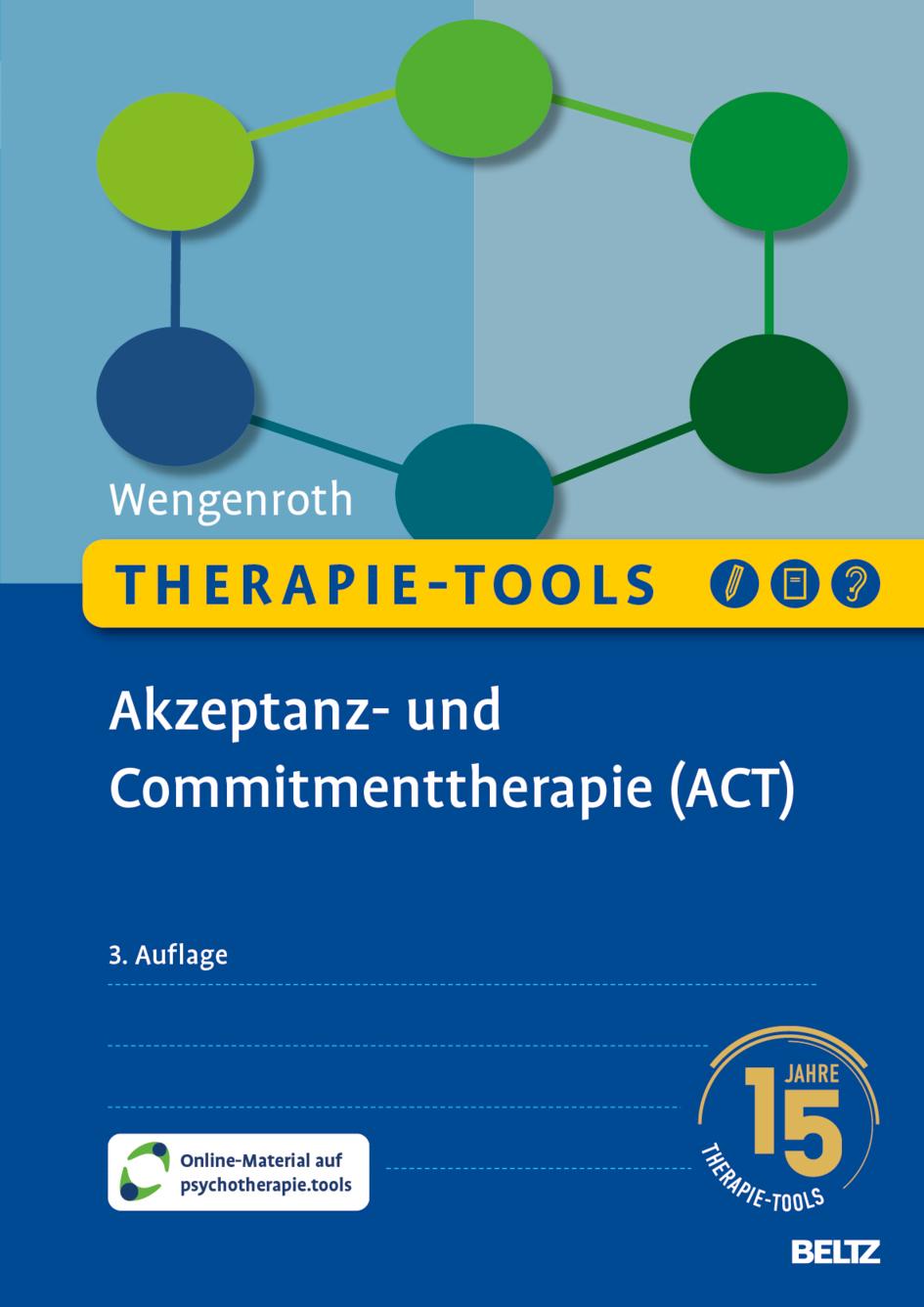 Vorderes Coverbild Therapie-Tools Akzeptanz- und Commitmenttherapie (ACT)